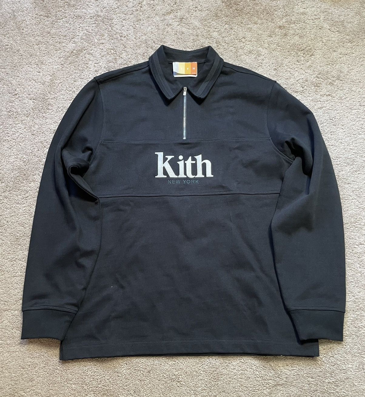 Kith Kith Carnegie Long Sleeve Rugby | Grailed