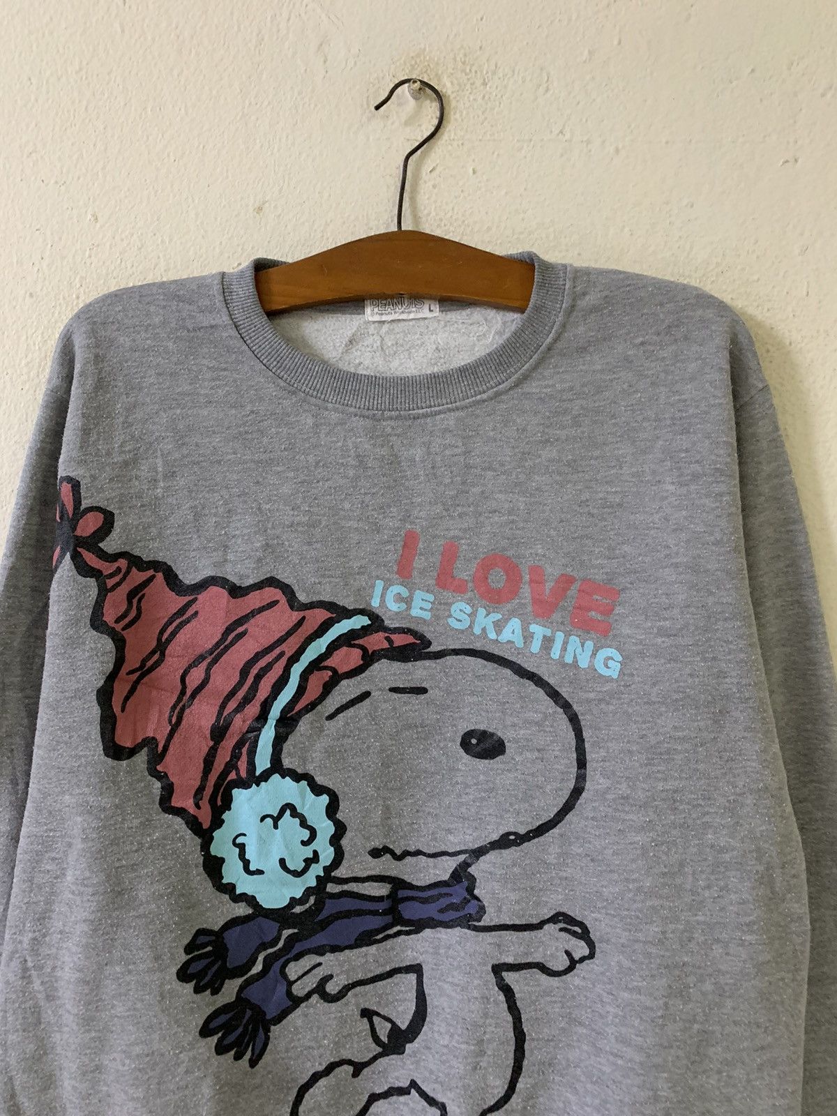 Peanuts Peanuts I Love Ice Skating Sweatshirt Size US M / EU 48-50 / 2 - 4 Thumbnail