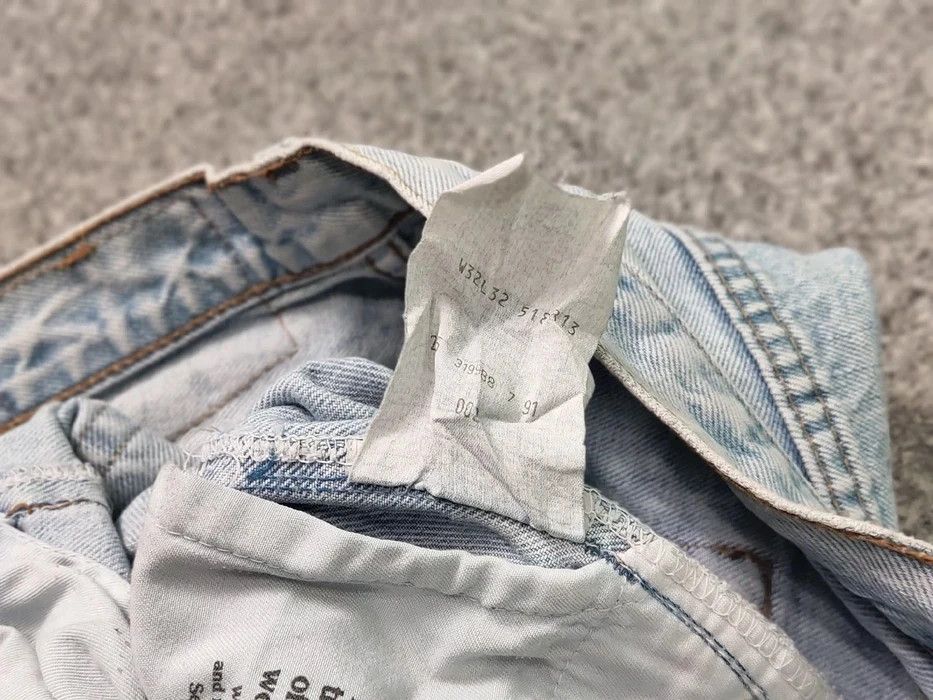 Levi's Vintage levis 518 Jeans USA Perfect Blue Washed Faded Denim Size US 32 / EU 48 - 10 Thumbnail