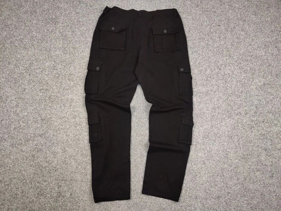 Japanese Brand Vintage Japan Multi Pocket Cargo Black Pants Travis Scott Size US 36 / EU 52 - 6 Thumbnail