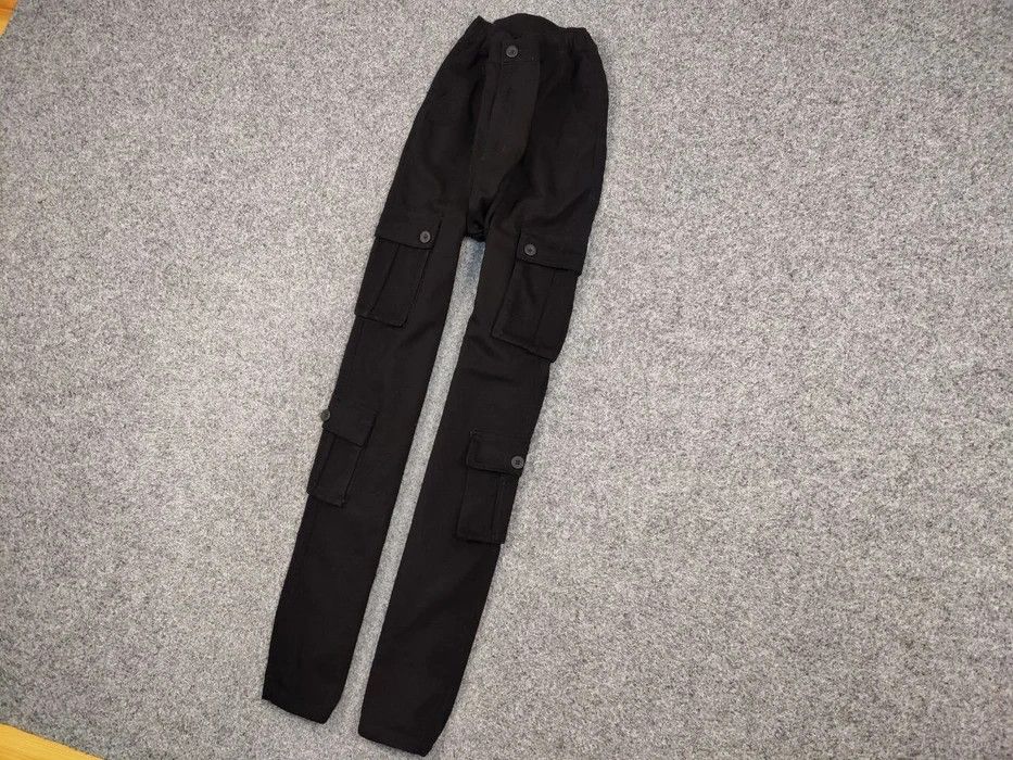 Japanese Brand Vintage Japan Multi Pocket Cargo Black Pants Travis Scott Size US 36 / EU 52 - 2 Thumbnail