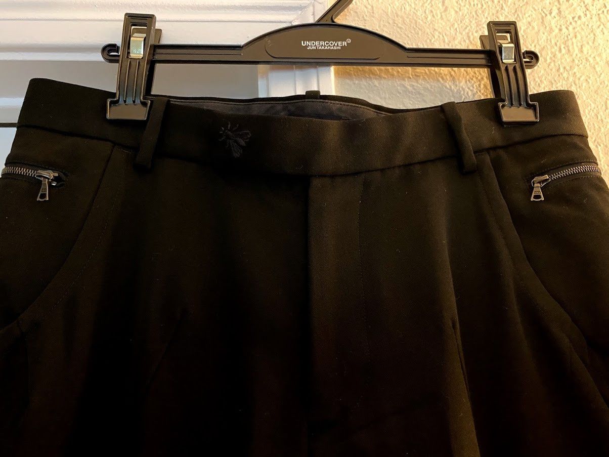 Undercover AW06 Guru Guru Insect Embroidery Zipper Trouser Size US 31 - 4 Thumbnail