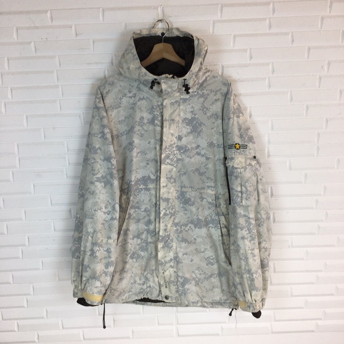 Japanese Brand Kixism Camo Winter Jacket Size US L / EU 52-54 / 3 - 2 Thumbnail