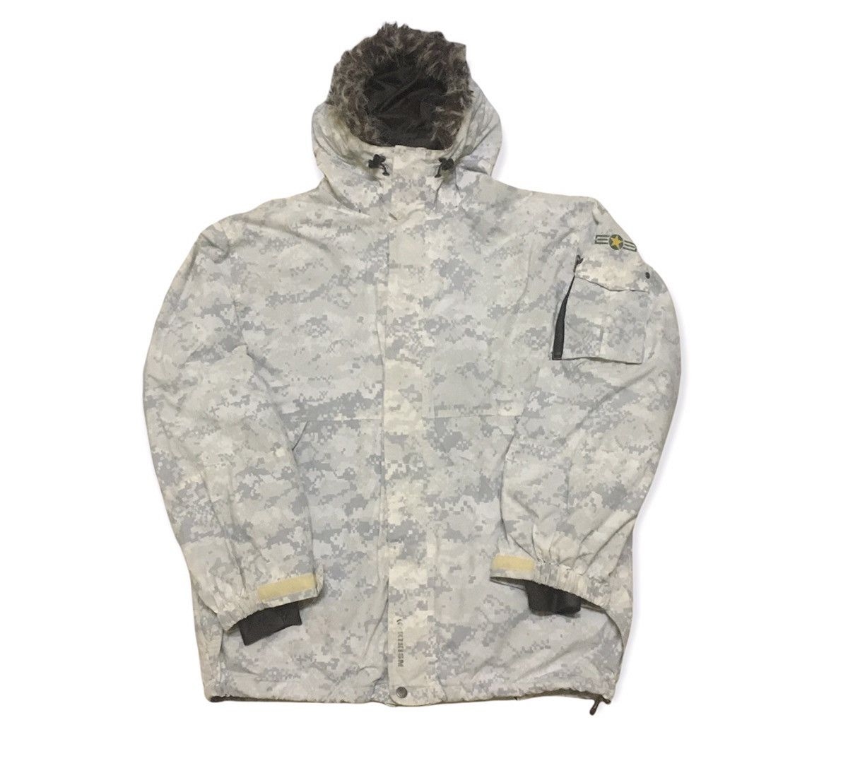 Japanese Brand Kixism Camo Winter Jacket Size US L / EU 52-54 / 3 - 1 Thumbnail
