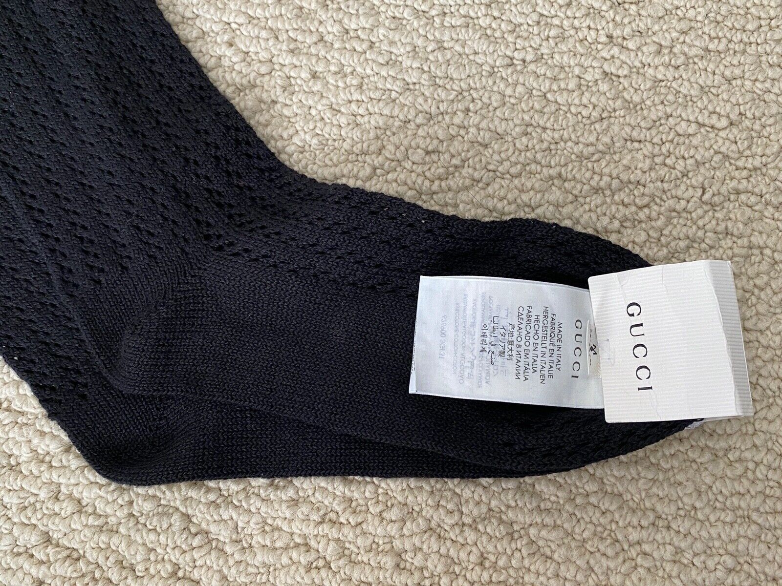 Gucci Socks in Black Size ONE SIZE - 5 Thumbnail