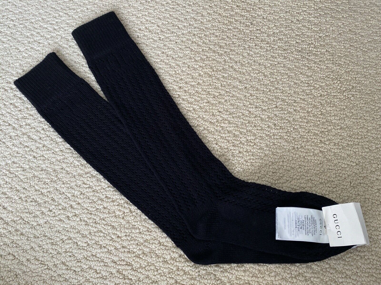 Gucci Socks in Black Size ONE SIZE - 4 Thumbnail