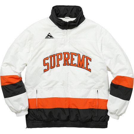 Supreme Puffy Hockey Pullover Grailed