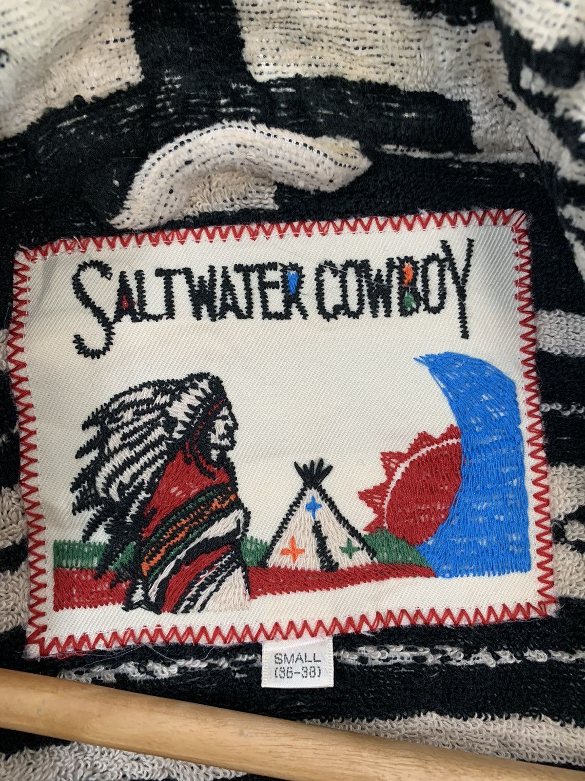Japanese Brand Saltwater Cowboy Navajo Jacket Size US S / EU 44-46 / 1 - 5 Thumbnail