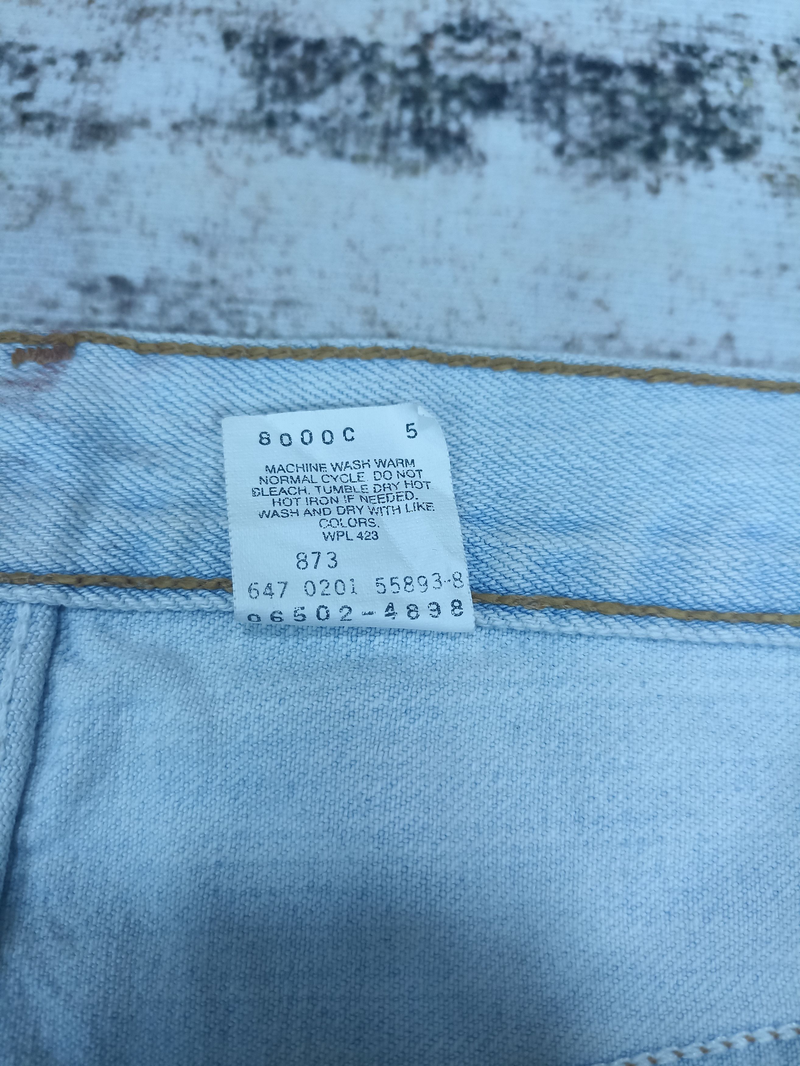 Levi's × Vintage VINTAGE LEVI'S 502 CROPPED LIGHT WASH JEANS - J047 Size US 32 / EU 48 - 5 Thumbnail