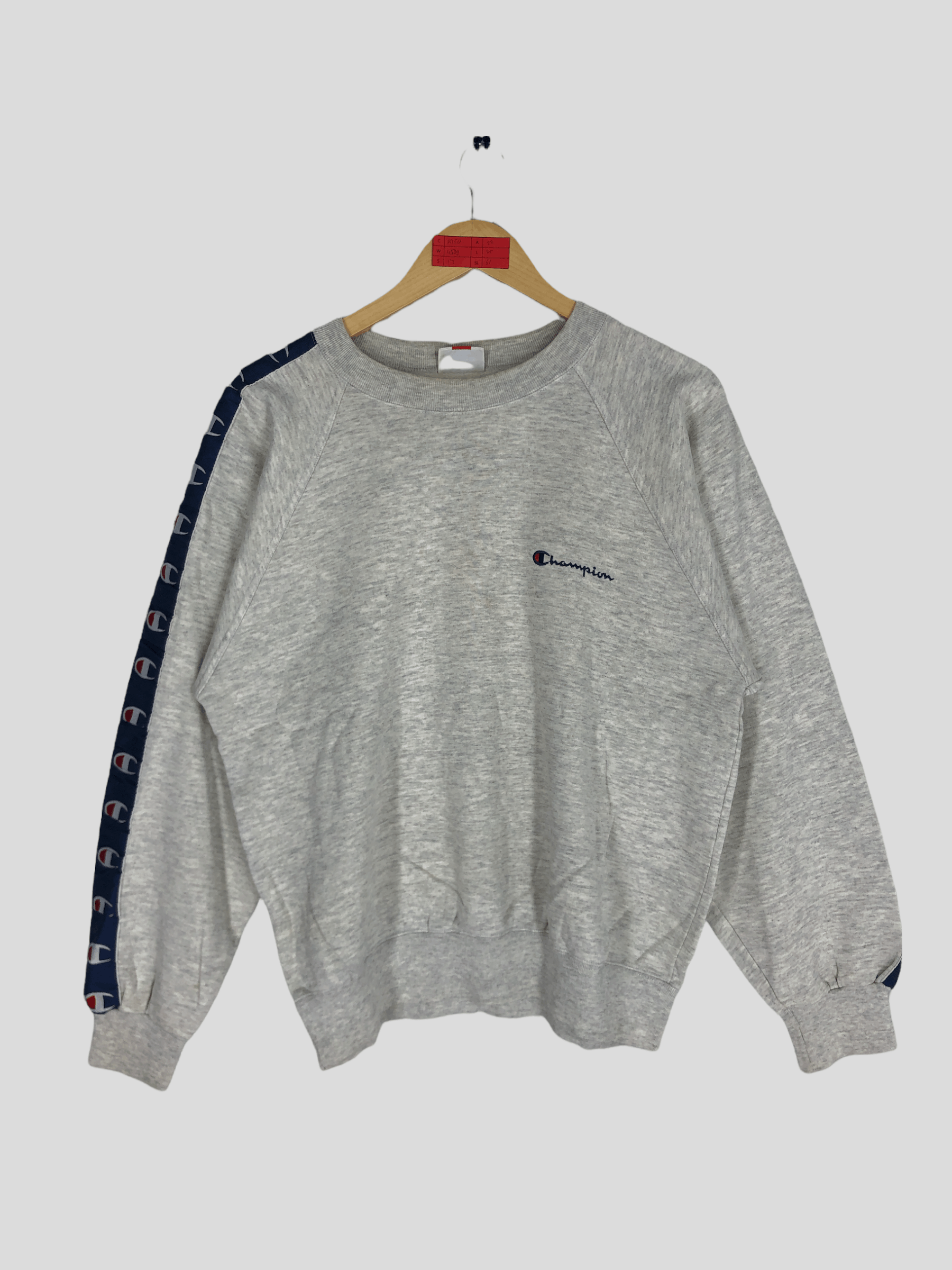 トップス chimala TOP GRAY VINTAGE CREW SWEAT トップス chimala TOP