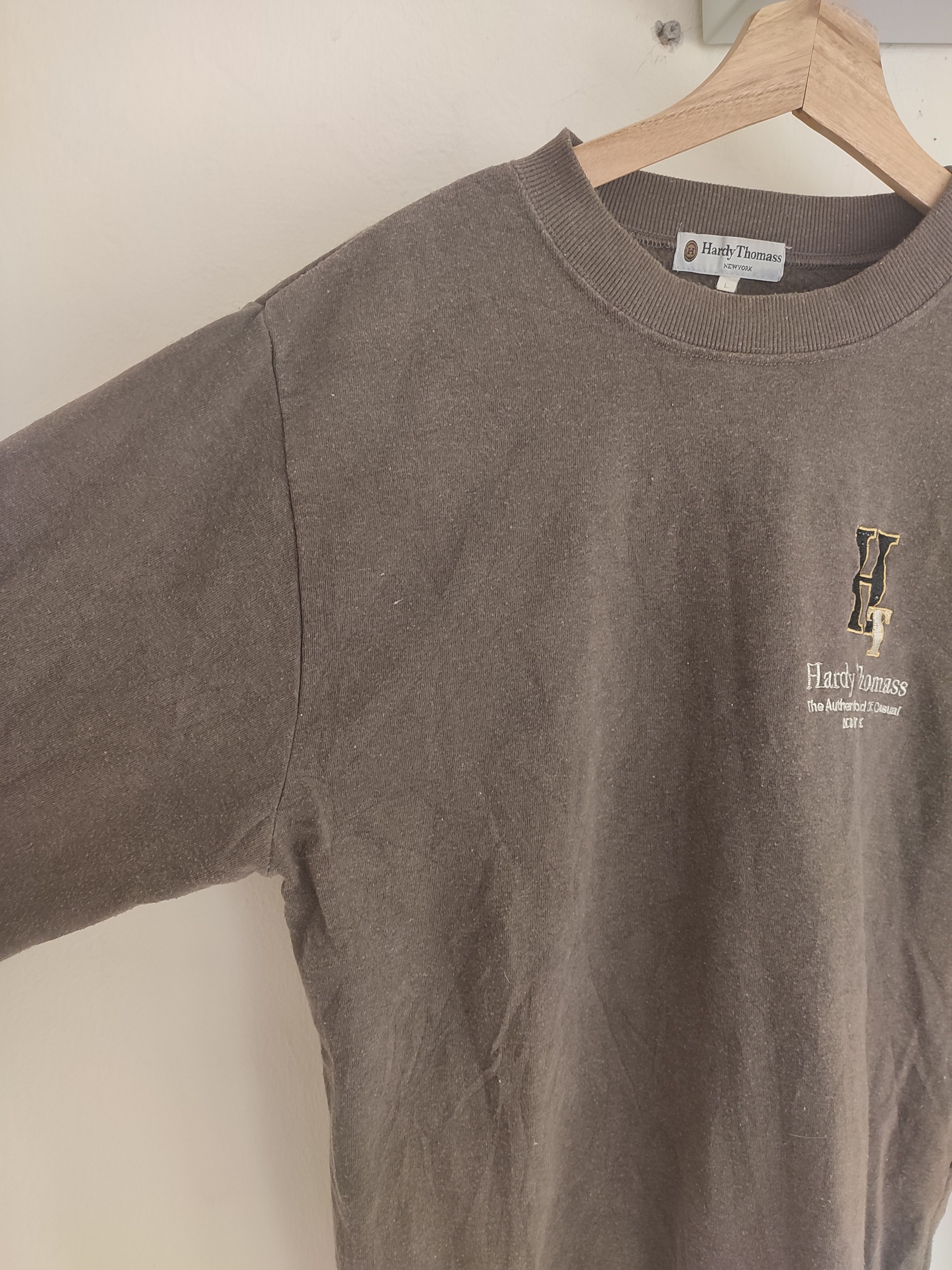 Vintage Vintage Hardy Thomas New York Sweatshirt Size US M / EU 48-50 / 2 - 7 Thumbnail