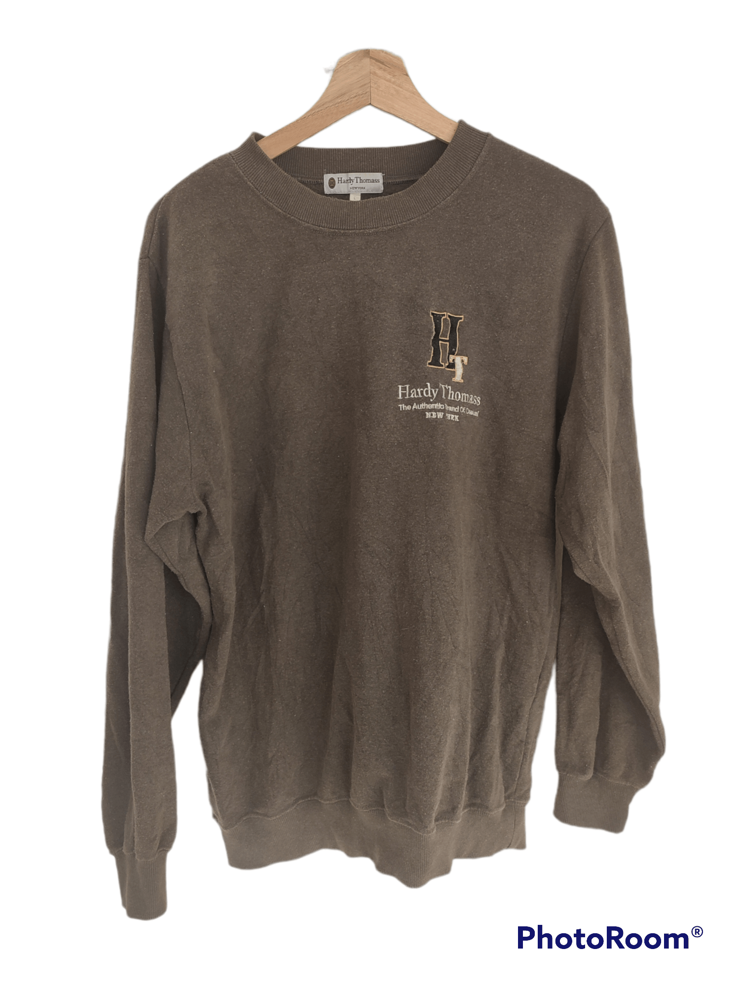 Vintage Vintage Hardy Thomas New York Sweatshirt Size US M / EU 48-50 / 2 - 1 Thumbnail