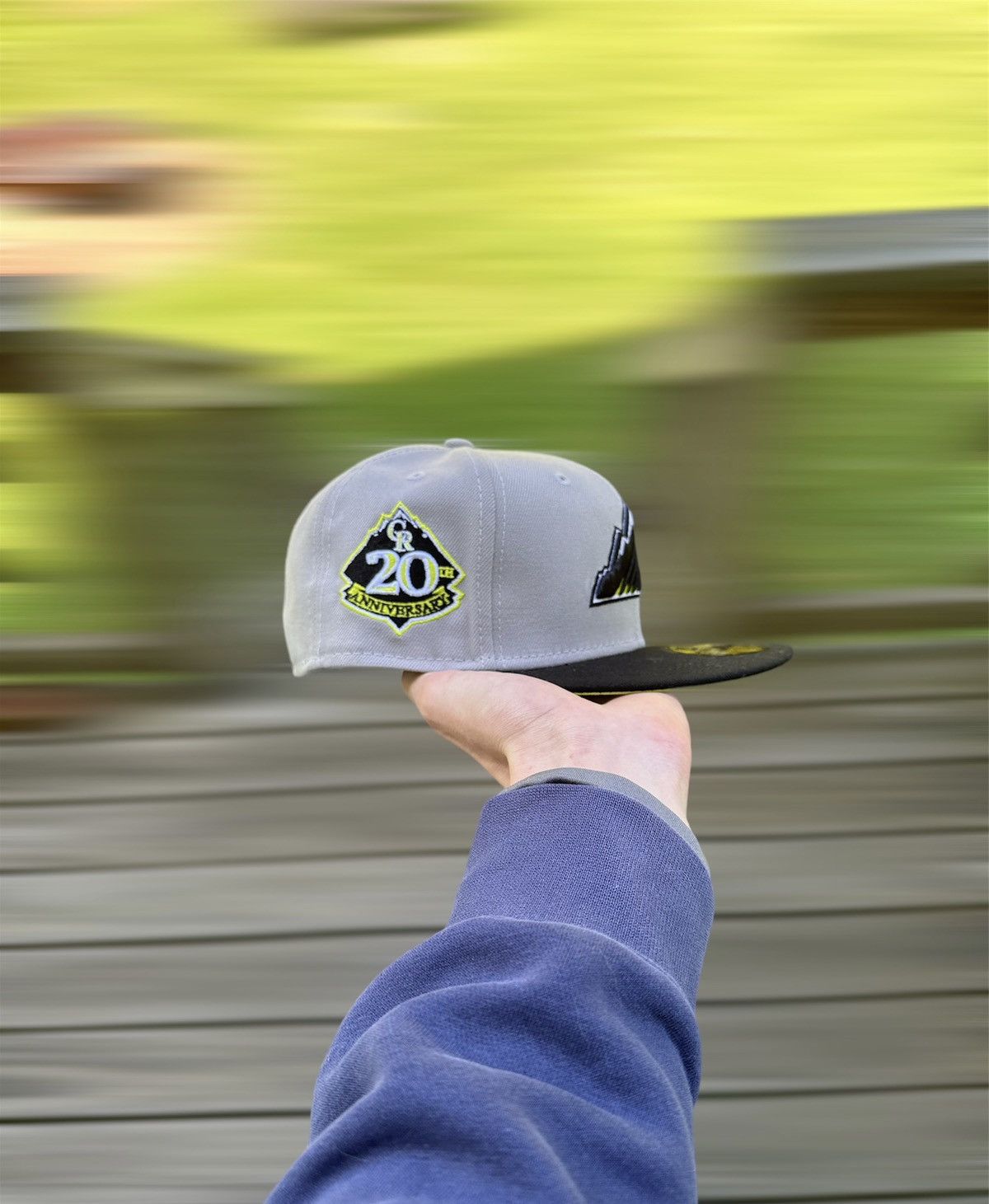 New Era SportsWorld165 Exclusive Two Tone Colorado Rockies 7 1/4 Size ONE SIZE - 3 Thumbnail