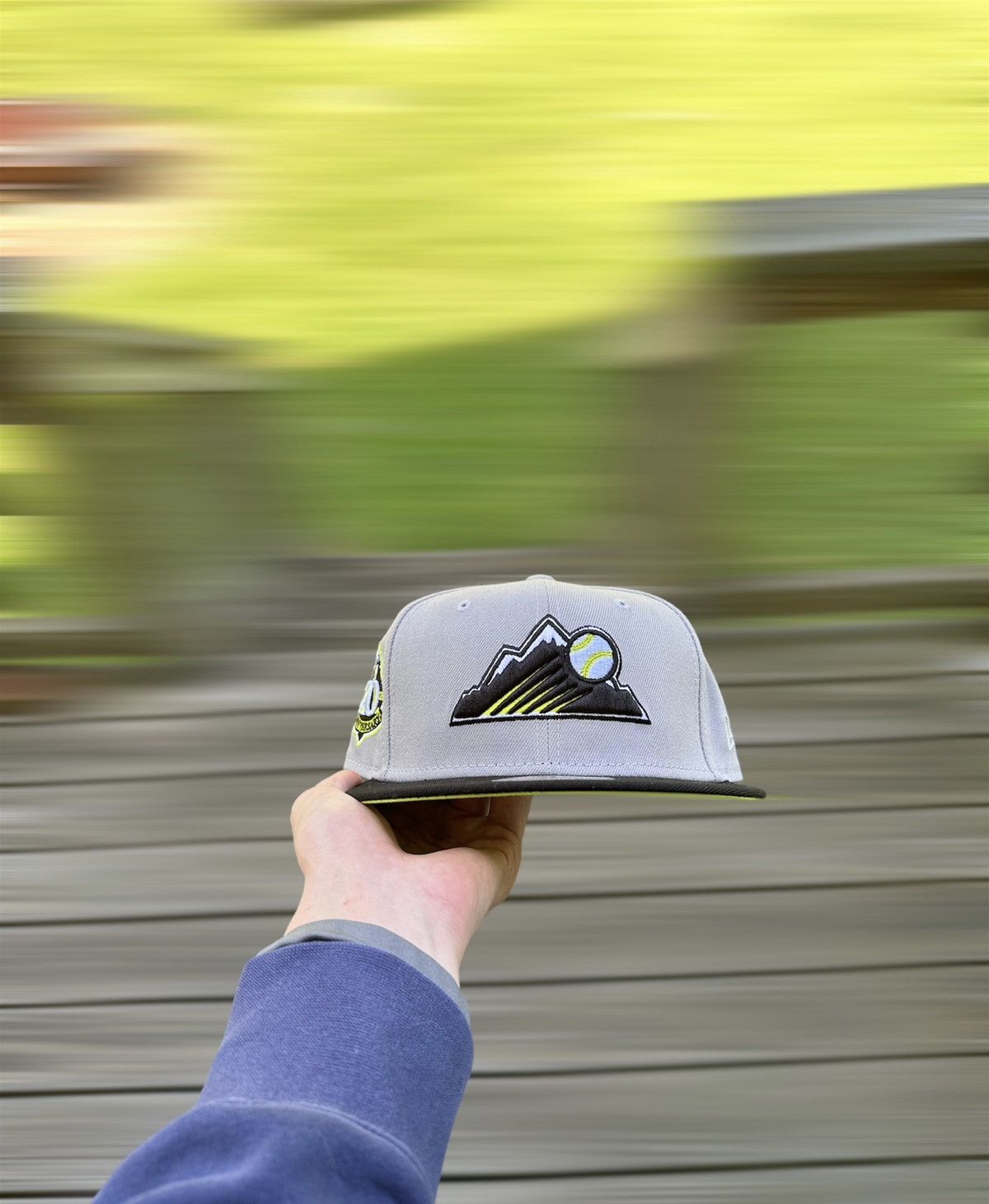 New Era SportsWorld165 Exclusive Two Tone Colorado Rockies 7 1/4 Size ONE SIZE - 1 Thumbnail