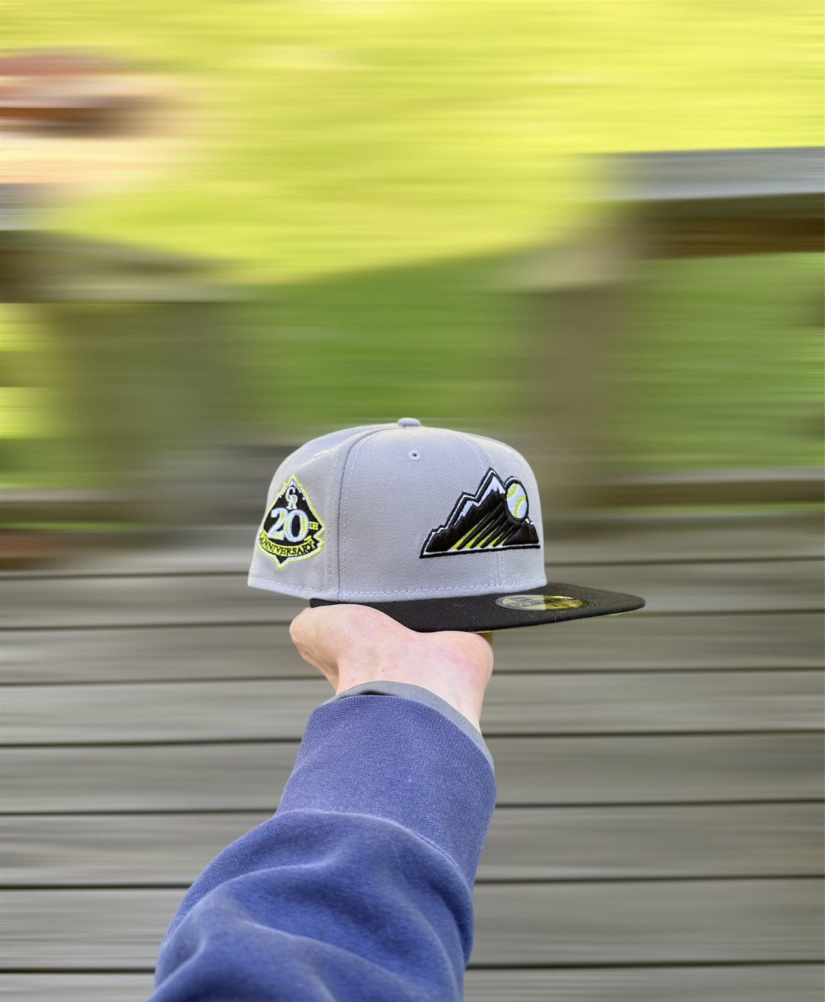 New Era SportsWorld165 Exclusive Two Tone Colorado Rockies 7 1/4 Size ONE SIZE - 2 Thumbnail