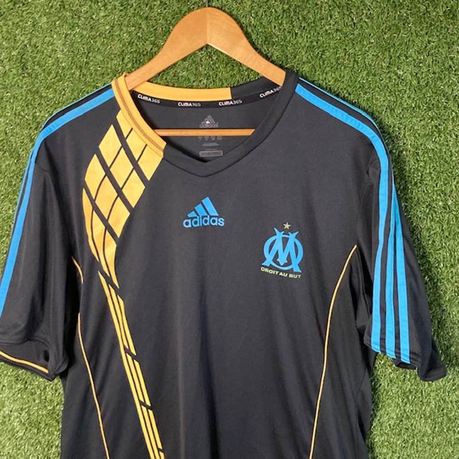 Adidas 2000's Adidas Authentic Marseille Practice Trainer Jersey XL Size US XL / EU 56 / 4 - 2 Thumbnail