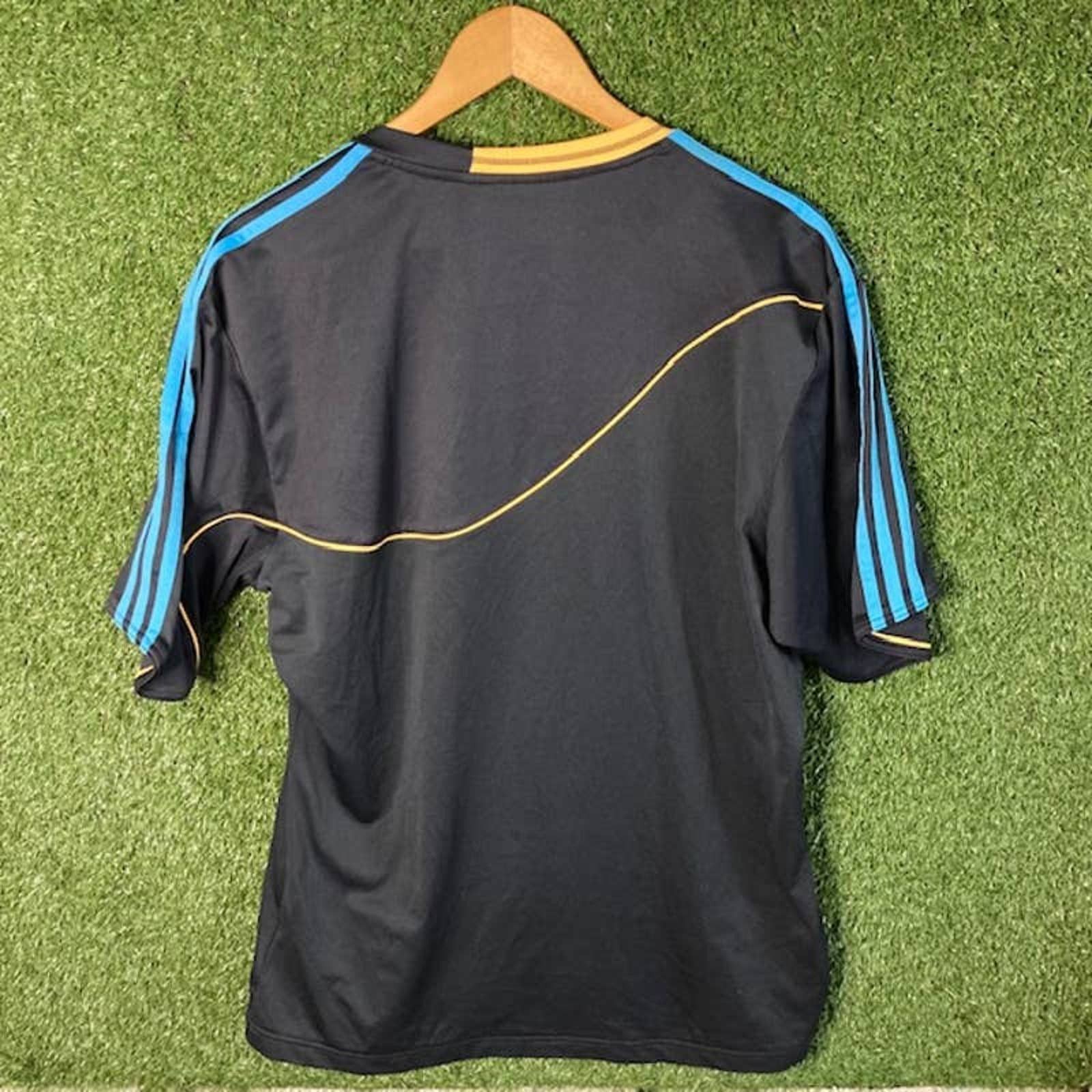Adidas 2000's Adidas Authentic Marseille Practice Trainer Jersey XL Size US XL / EU 56 / 4 - 8 Thumbnail