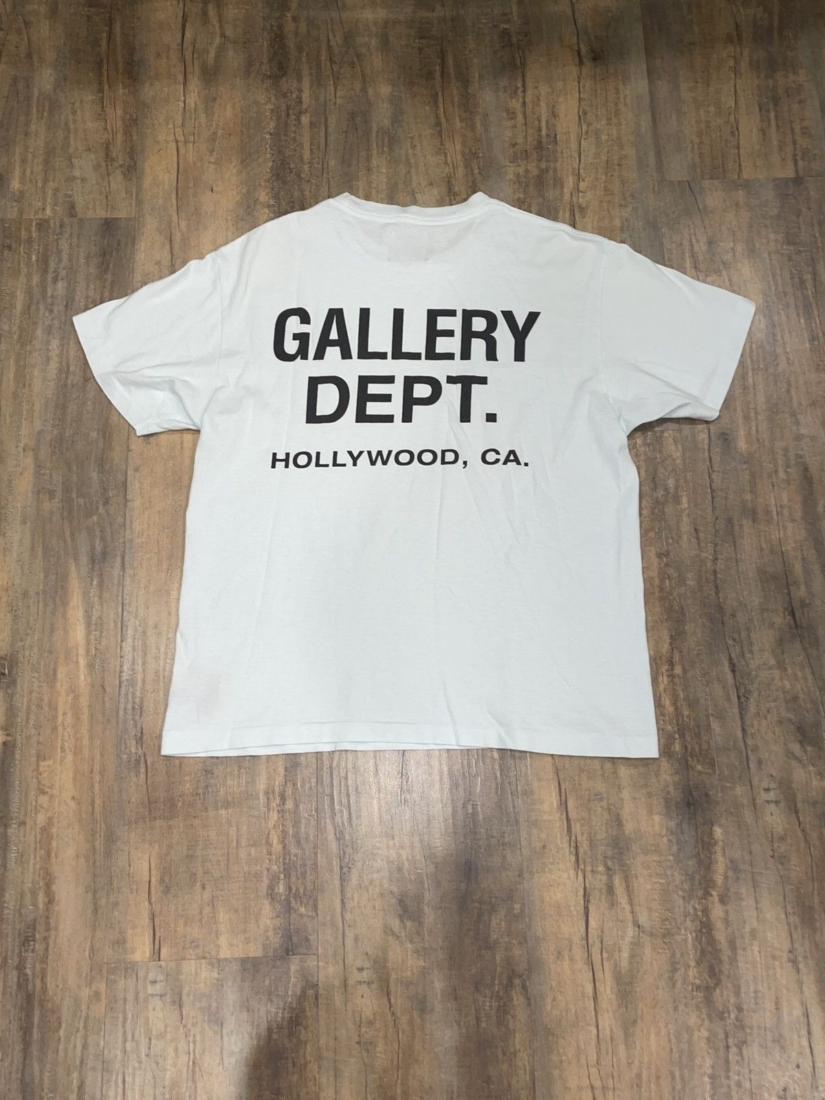 RARE Gallery Dept Baby Blue Souvenir Hollywood Logo Tee
