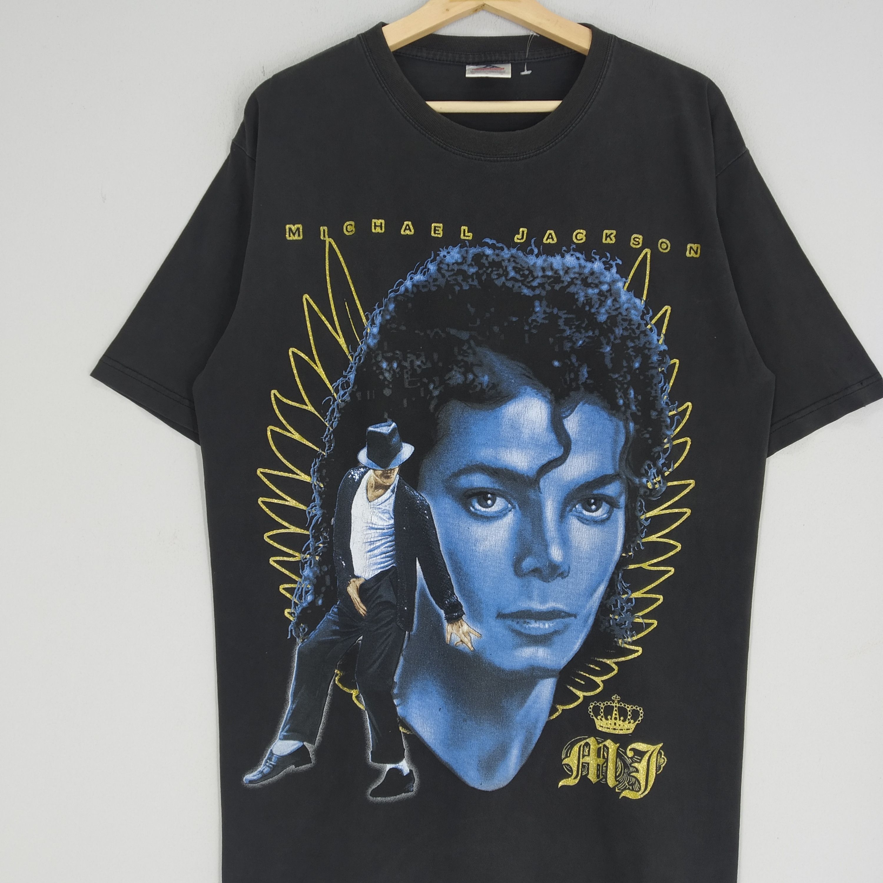 Michael Jackson Vintage 90s Michael Jackson promo Rock Pop shirt Size US L / EU 52-54 / 3 - 3 Thumbnail