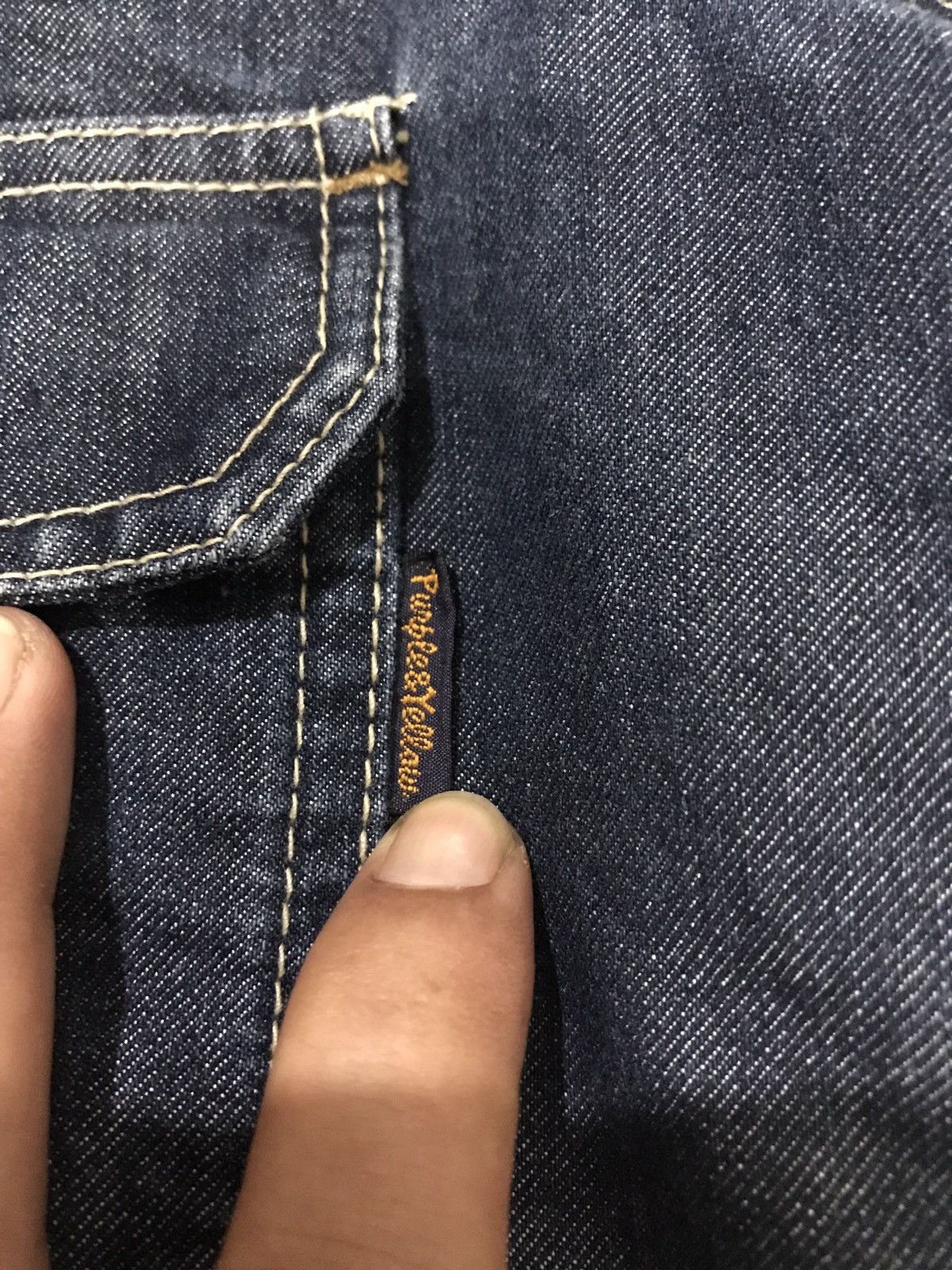Japanese Brand Purple&Yellow Light Denim Jacket Type ll Size US L / EU 52-54 / 3 - 12 Thumbnail