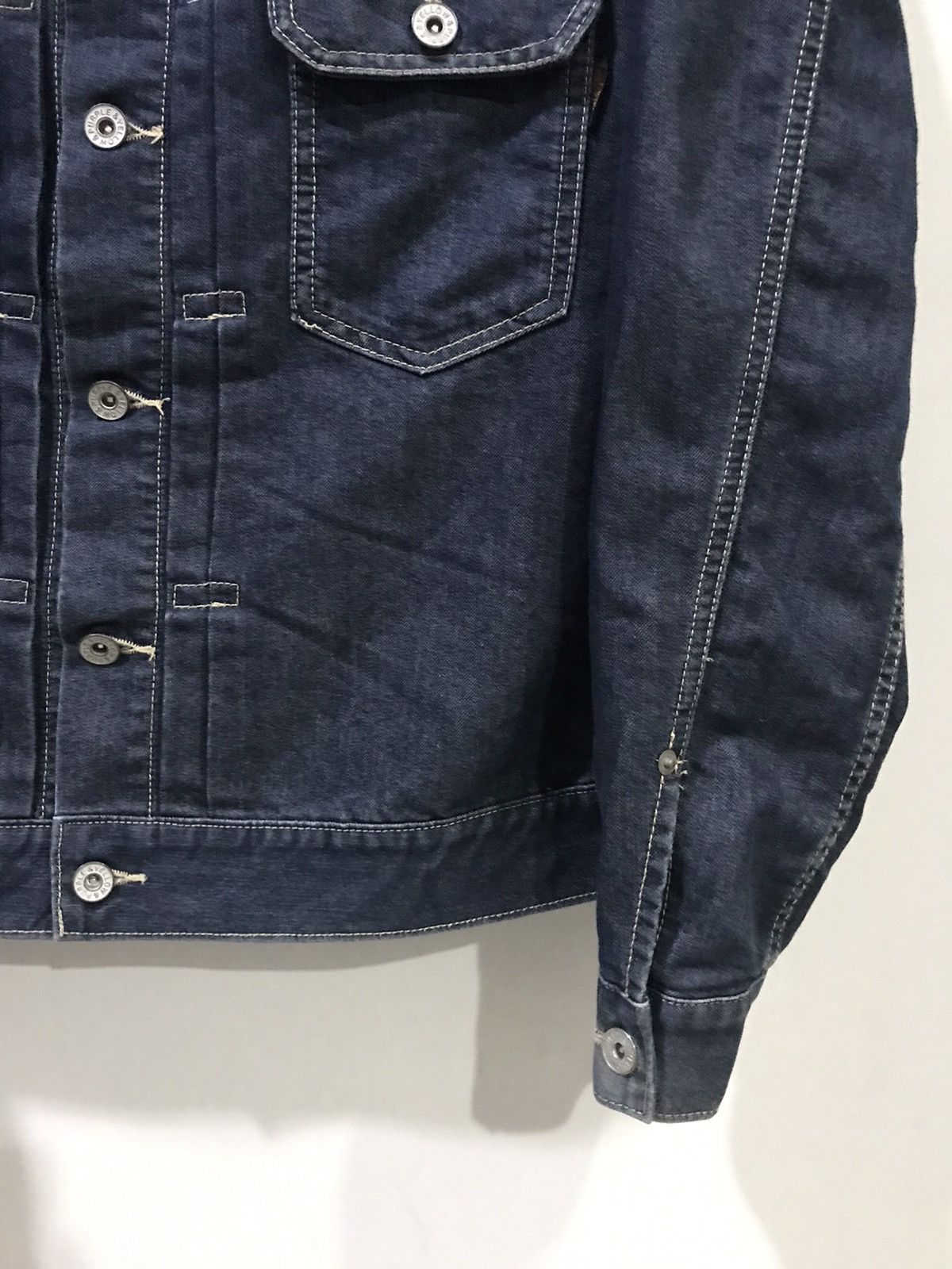 Japanese Brand Purple&Yellow Light Denim Jacket Type ll Size US L / EU 52-54 / 3 - 5 Thumbnail