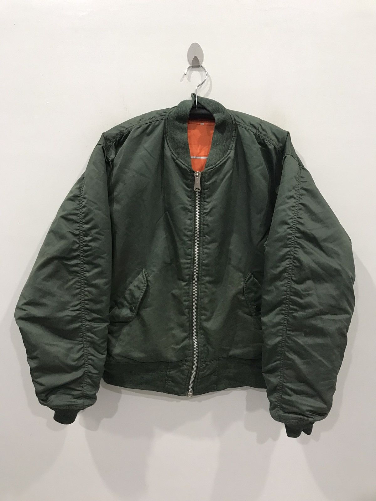 Japanese Brand Vintage TORAICHI WORKWEAR FLIGHT Jacket Size US XXL / EU 58 / 5 - 3 Thumbnail