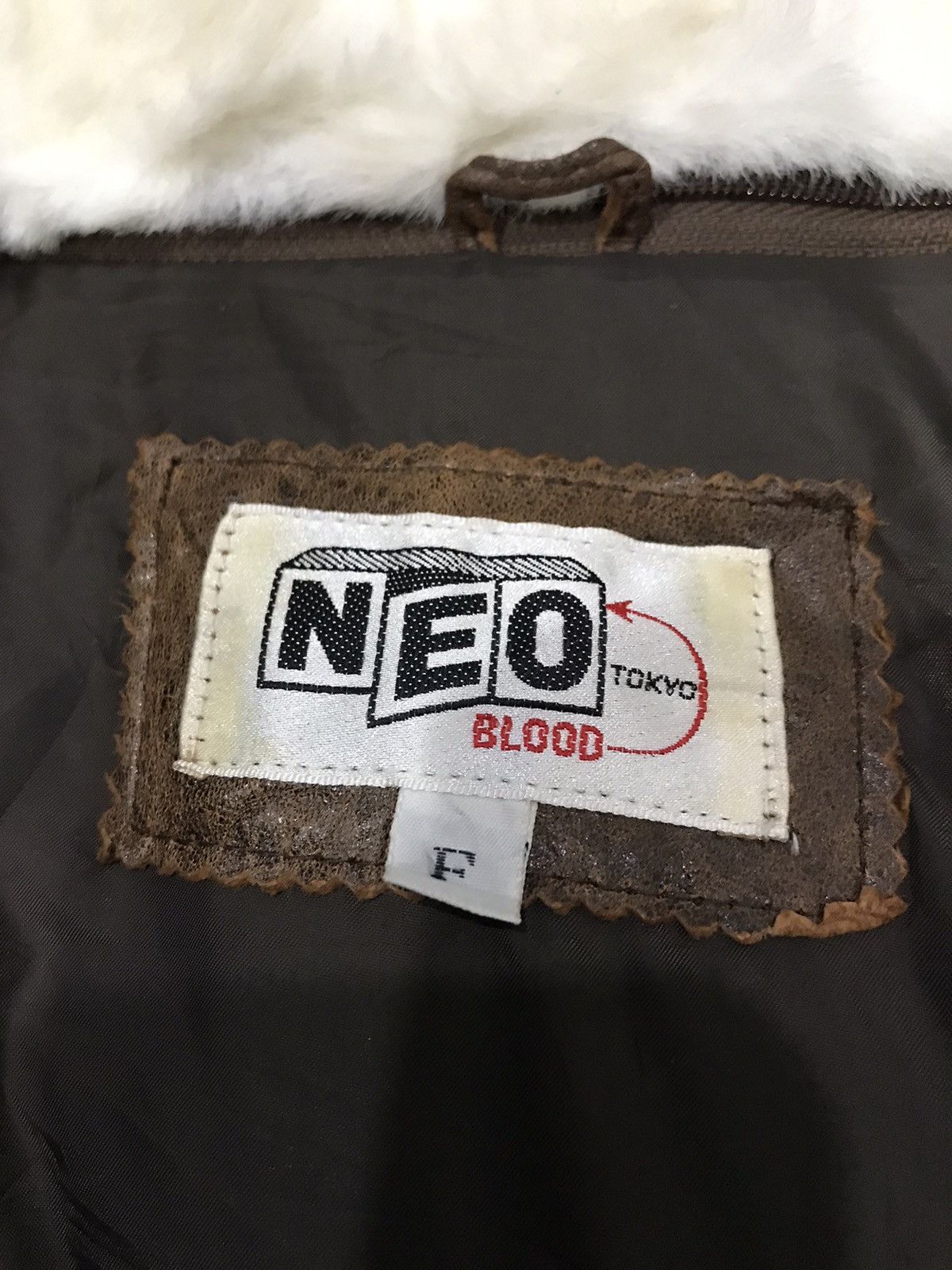 Japanese Brand NEO BLOOD TOKYO A2 Design Leather Jacket Size US XL / EU 56 / 4 - 19 Thumbnail