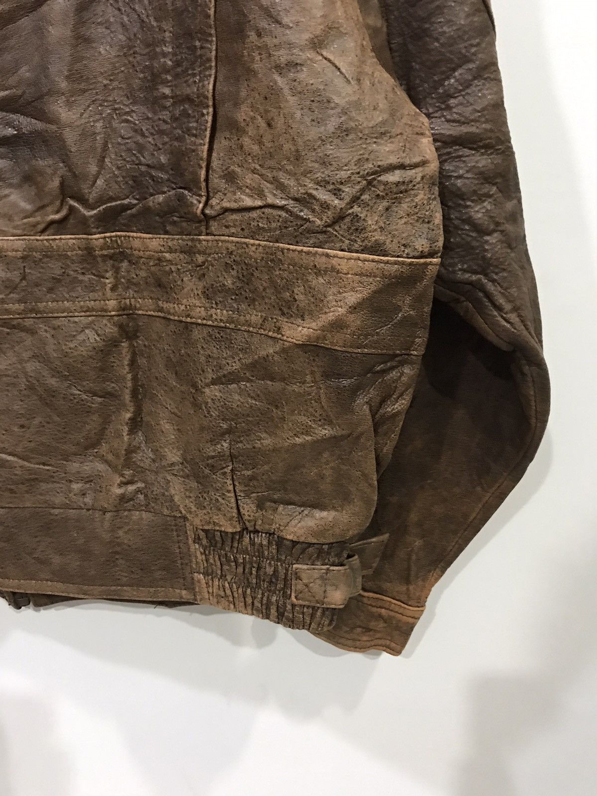 Japanese Brand NEO BLOOD TOKYO A2 Design Leather Jacket Size US XL / EU 56 / 4 - 15 Thumbnail