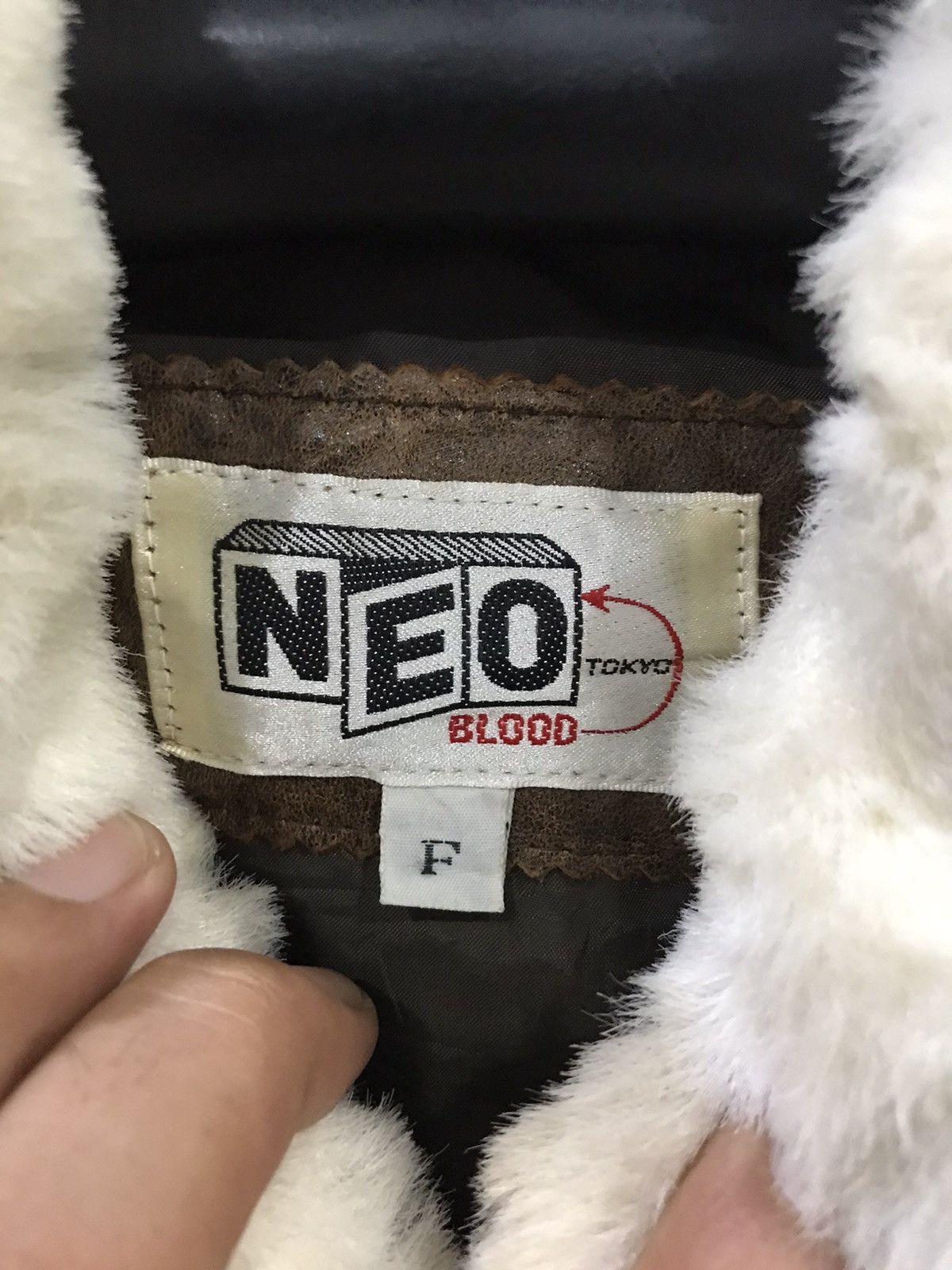 Japanese Brand NEO BLOOD TOKYO A2 Design Leather Jacket Size US XL / EU 56 / 4 - 9 Thumbnail