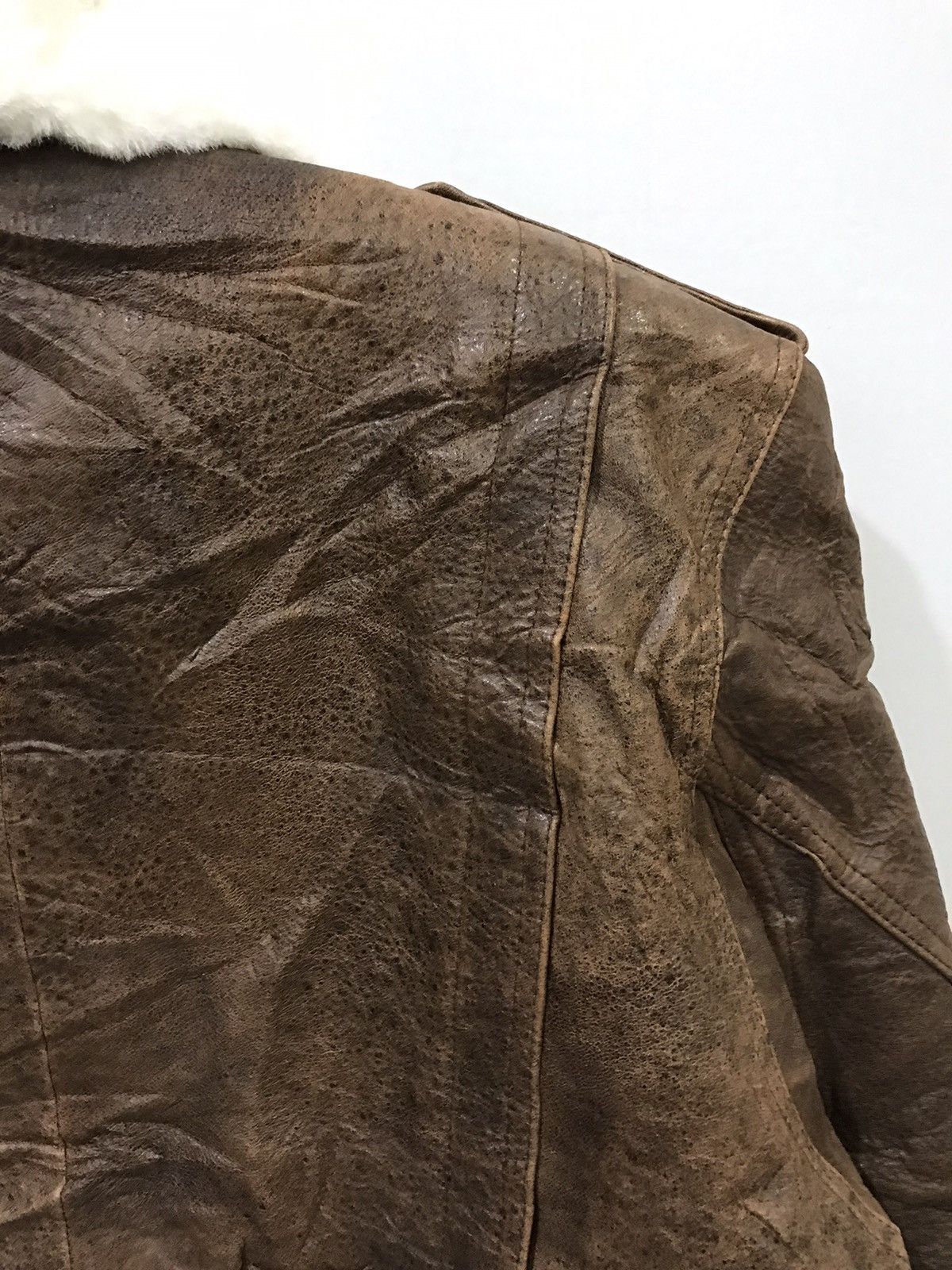 Japanese Brand NEO BLOOD TOKYO A2 Design Leather Jacket Size US XL / EU 56 / 4 - 13 Thumbnail