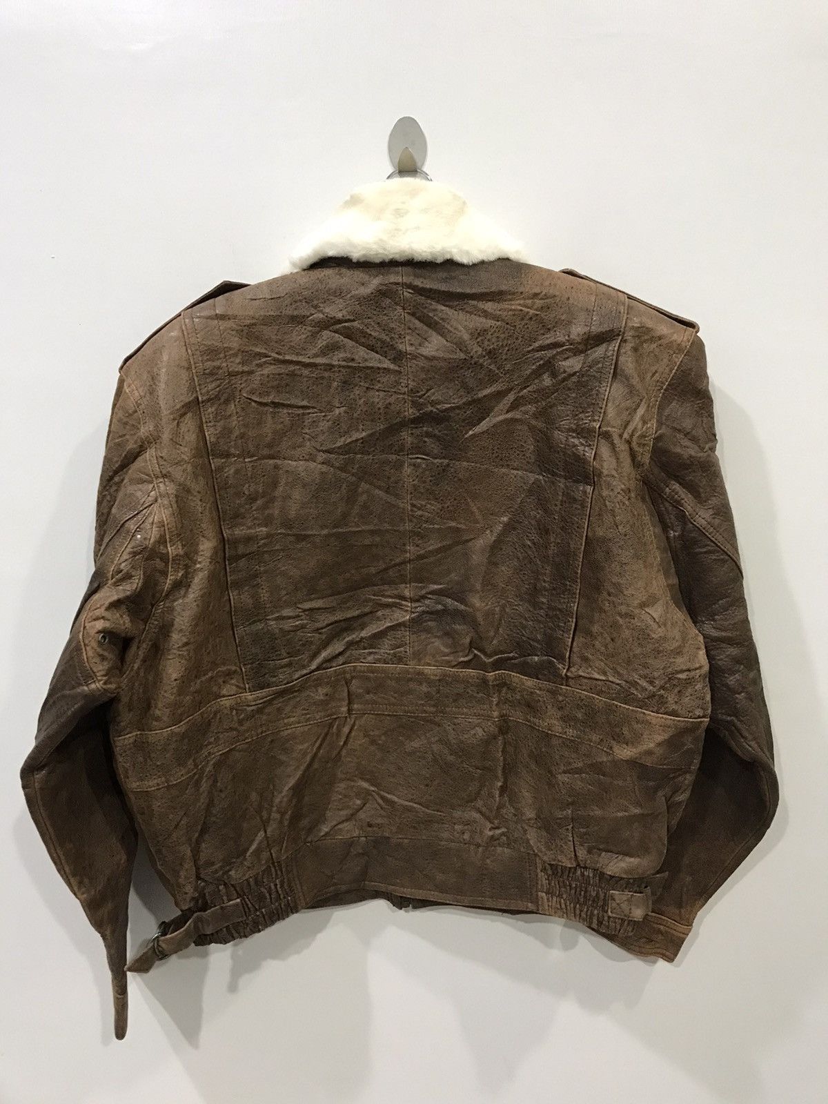 Japanese Brand NEO BLOOD TOKYO A2 Design Leather Jacket Size US XL / EU 56 / 4 - 11 Thumbnail