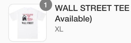 Japanese Brand × Other 2022 FANTASY EXPLOSION WALL STREET PULL OUT T-SHIRT (XL) Size US XL / EU 56 / 4 - 7 Thumbnail