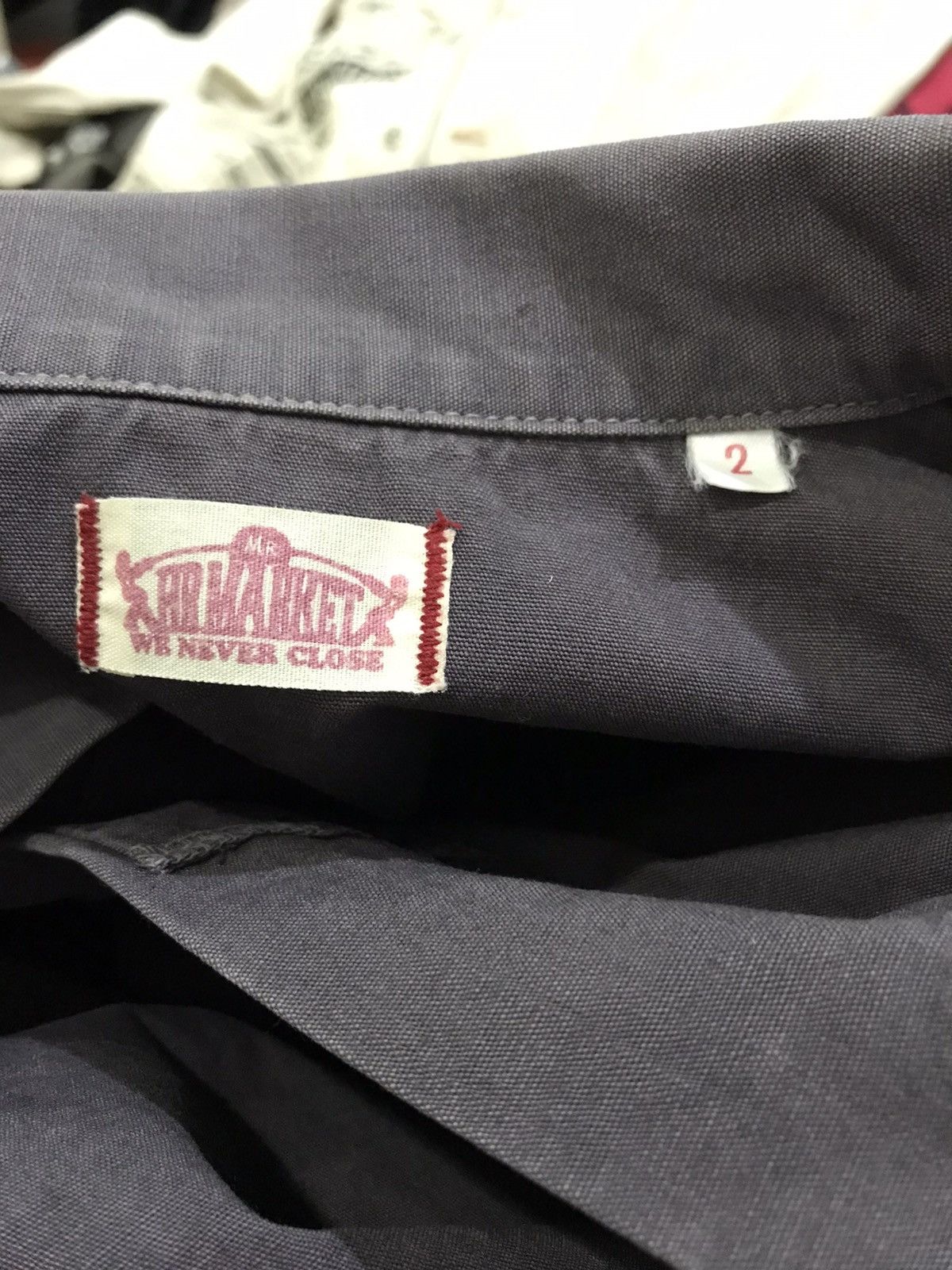 Blue Blue Japan × HOLLYWOOD RANCH MARKET × Japanese Brand HOLLYWOOD RANCH MARKET Japan Sturdy Double Pocket Jacket Size US M / EU 48-50 / 2 - 12 Thumbnail