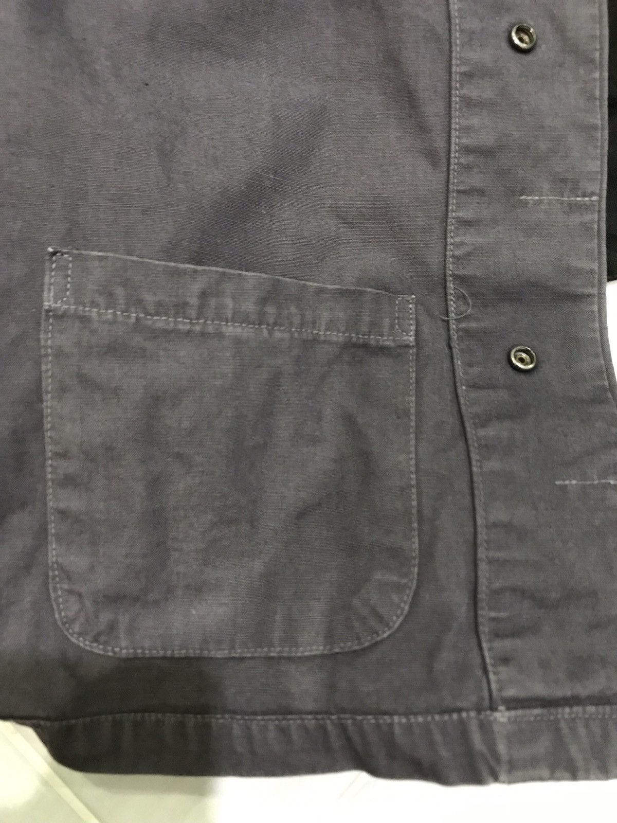 Blue Blue Japan × HOLLYWOOD RANCH MARKET × Japanese Brand HOLLYWOOD RANCH MARKET Japan Sturdy Double Pocket Jacket Size US M / EU 48-50 / 2 - 14 Thumbnail