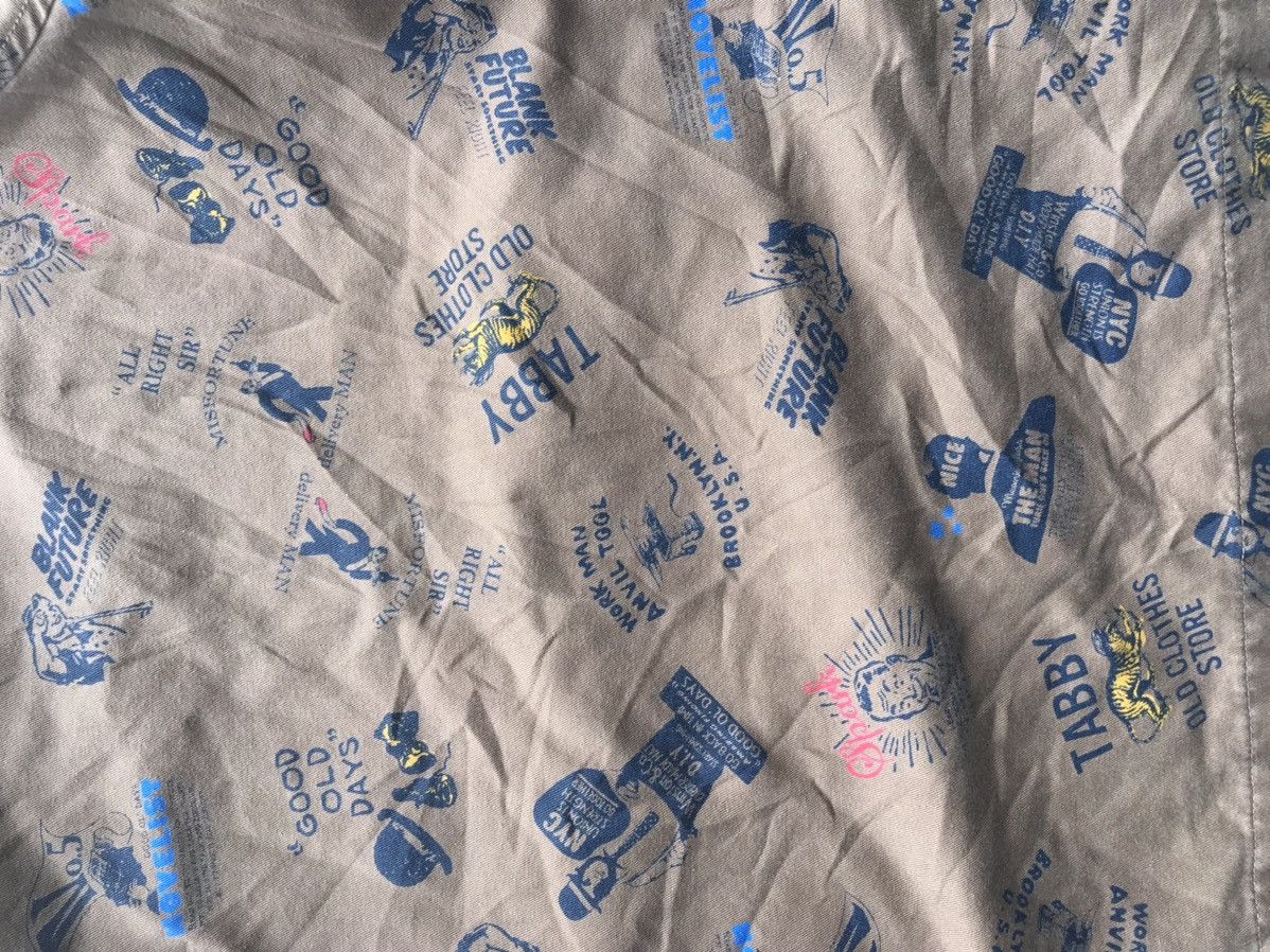 Japanese Brand × Mostly Heard Rarely Seen × United Arrows UNITED ARROW Rare Dope Sick Full Print Jacket Size US M / EU 48-50 / 2 - 11 Thumbnail