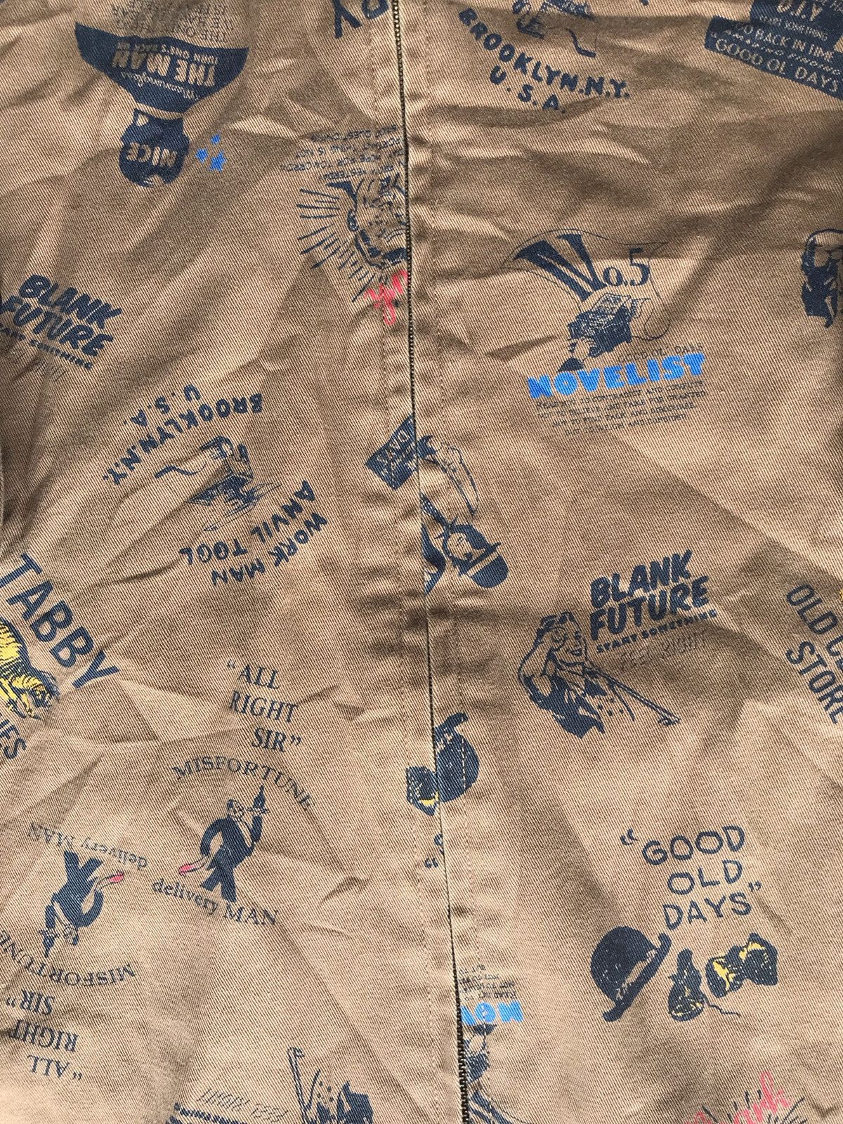 Japanese Brand × Mostly Heard Rarely Seen × United Arrows UNITED ARROW Rare Dope Sick Full Print Jacket Size US M / EU 48-50 / 2 - 9 Thumbnail