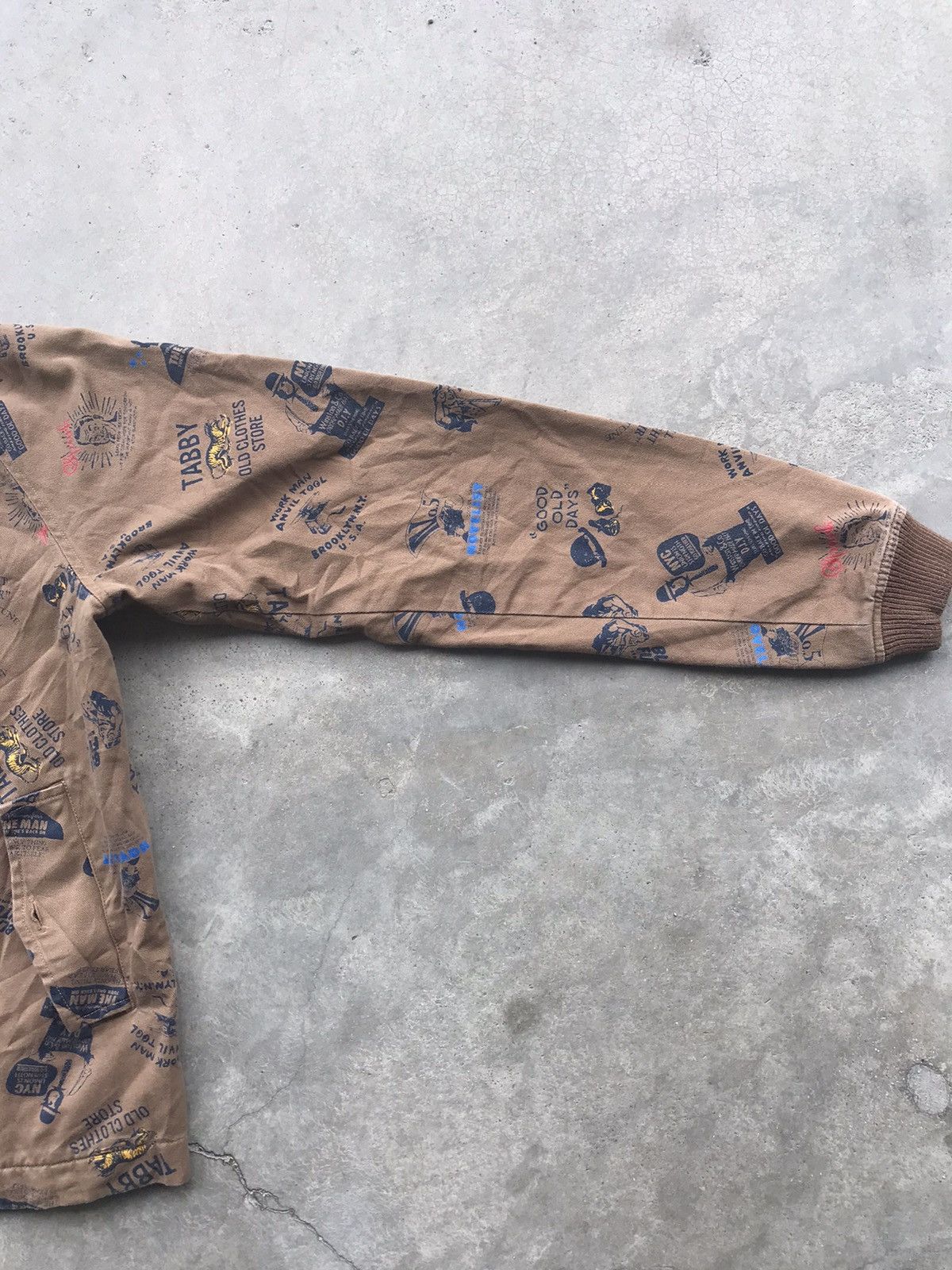 Japanese Brand × Mostly Heard Rarely Seen × United Arrows UNITED ARROW Rare Dope Sick Full Print Jacket Size US M / EU 48-50 / 2 - 3 Thumbnail