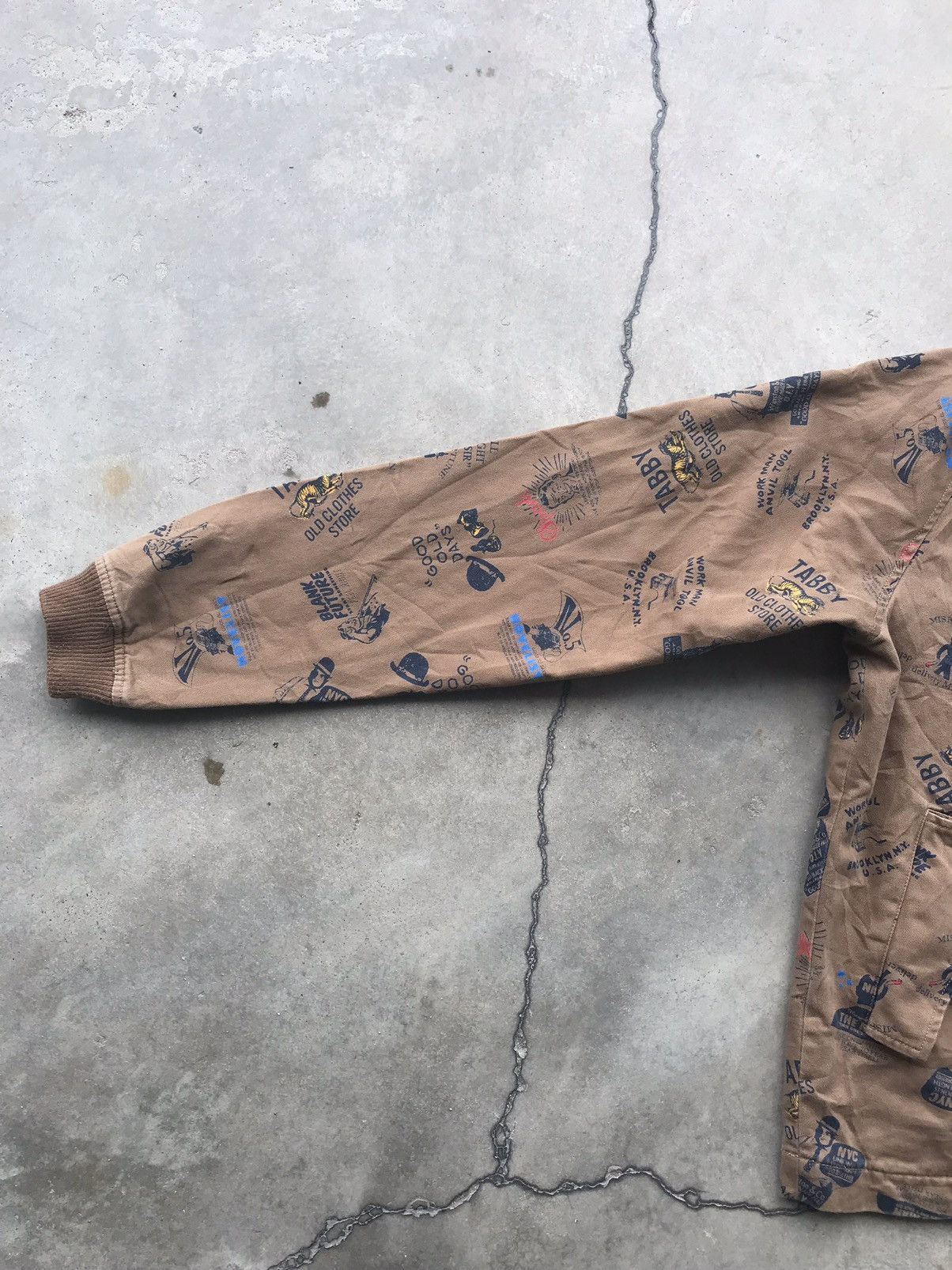 Japanese Brand × Mostly Heard Rarely Seen × United Arrows UNITED ARROW Rare Dope Sick Full Print Jacket Size US M / EU 48-50 / 2 - 4 Thumbnail