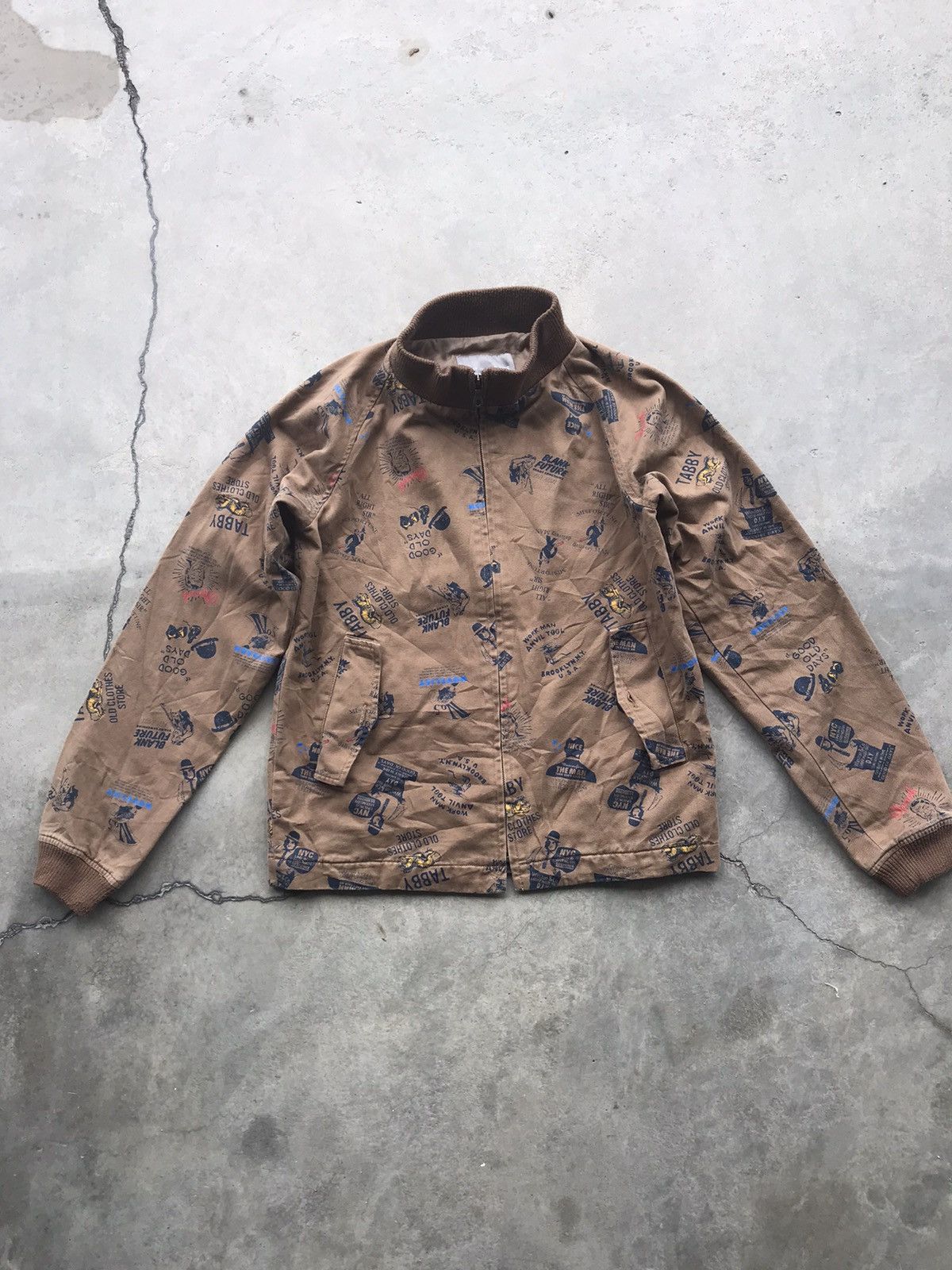 Japanese Brand × Mostly Heard Rarely Seen × United Arrows UNITED ARROW Rare Dope Sick Full Print Jacket Size US M / EU 48-50 / 2 - 1 Thumbnail