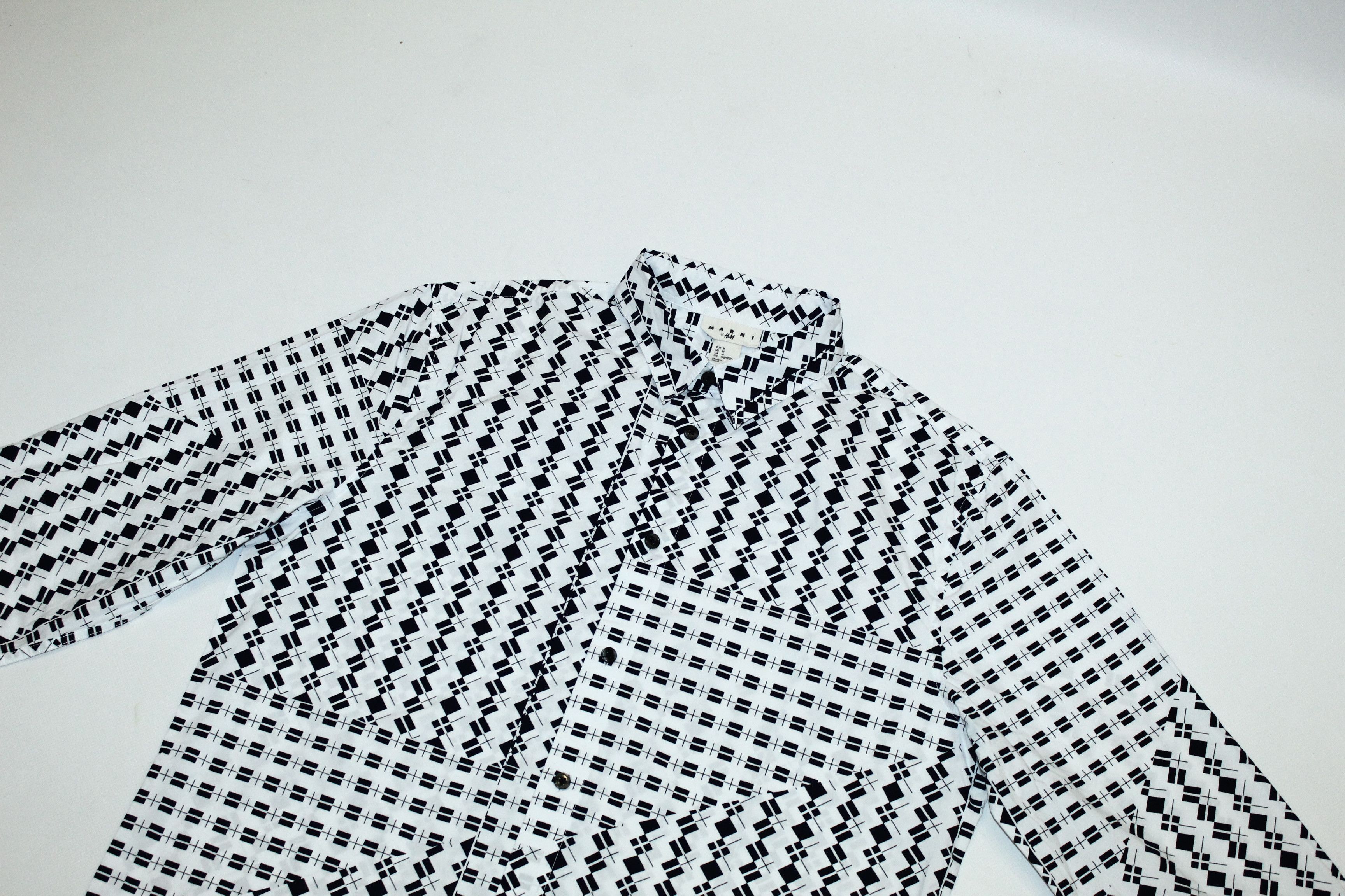 Marni Marni x H&M Iconic Geometric Print Shirt Size US M / EU 48-50 / 2 - 4 Thumbnail