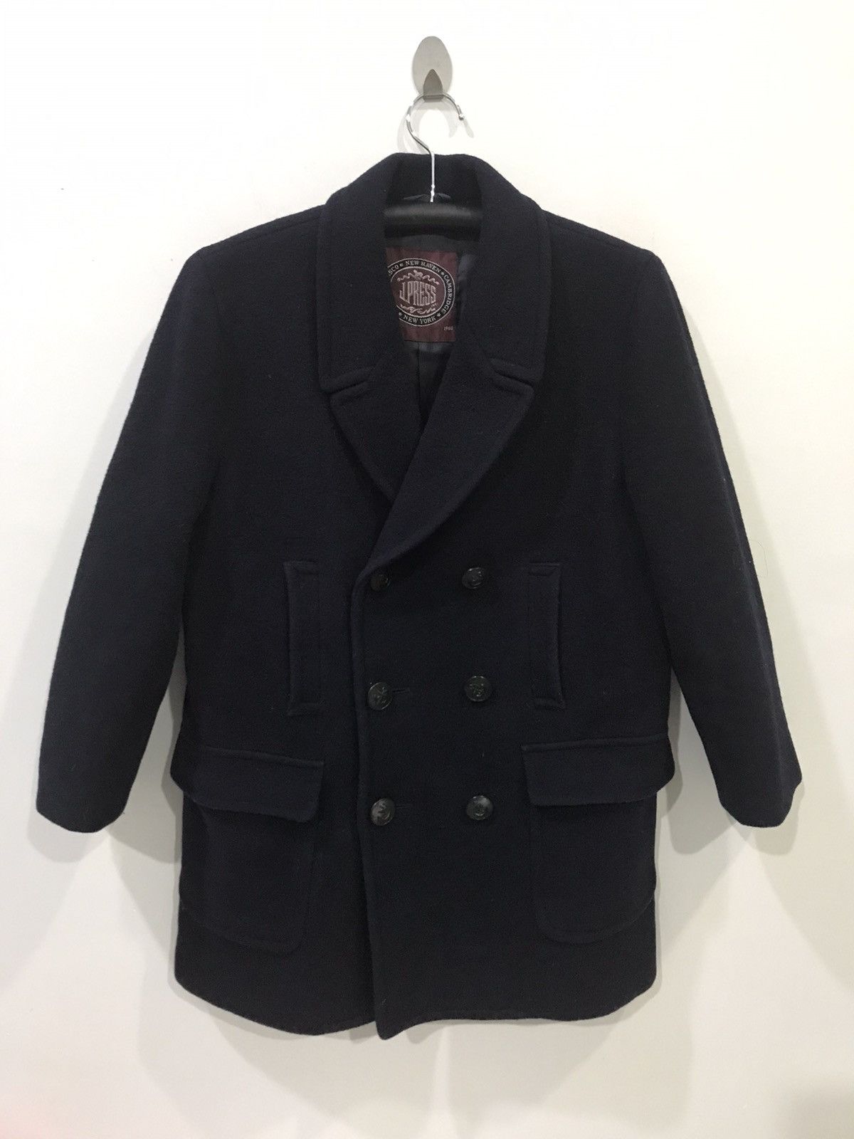 J. Press J.Press Double Breast USN Button Multipockets Peas Coat Size US M / EU 48-50 / 2 - 1 Thumbnail