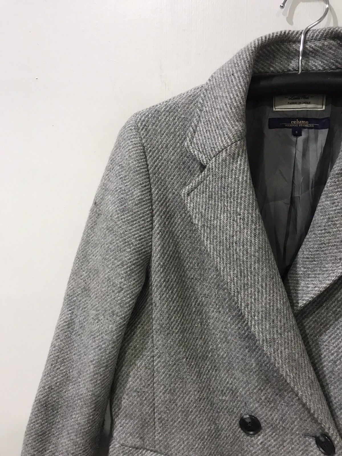 Japanese Brand × Journal Standard Journal Standard Japan Lambswool Long Coat Size S / US 4 / IT 40 - 5 Thumbnail