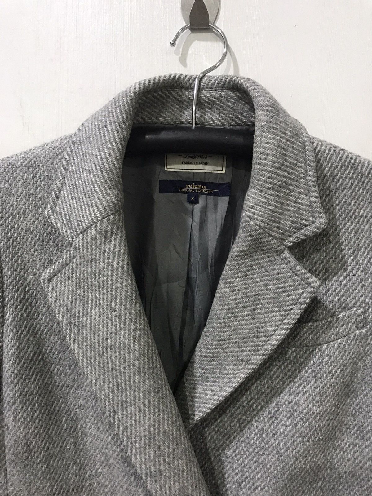 Japanese Brand × Journal Standard Journal Standard Japan Lambswool Long Coat Size S / US 4 / IT 40 - 2 Thumbnail