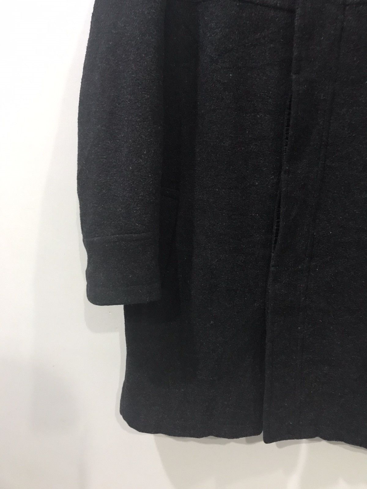 Japanese Brand ALLIX DESIGN Wool Overcoat Size US L / EU 52-54 / 3 - 6 Thumbnail