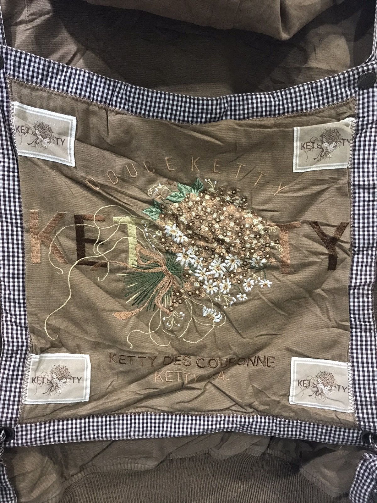 Designer KETTY Japan Oversize Rare Bomber Embroidery Jacket Size US M / EU 48-50 / 2 - 9 Thumbnail