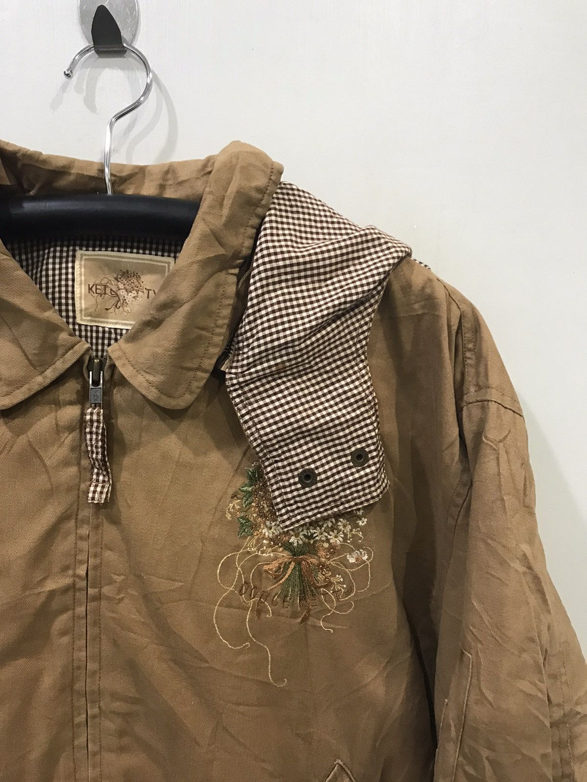 Designer KETTY Japan Oversize Rare Bomber Embroidery Jacket Size US M / EU 48-50 / 2 - 3 Thumbnail