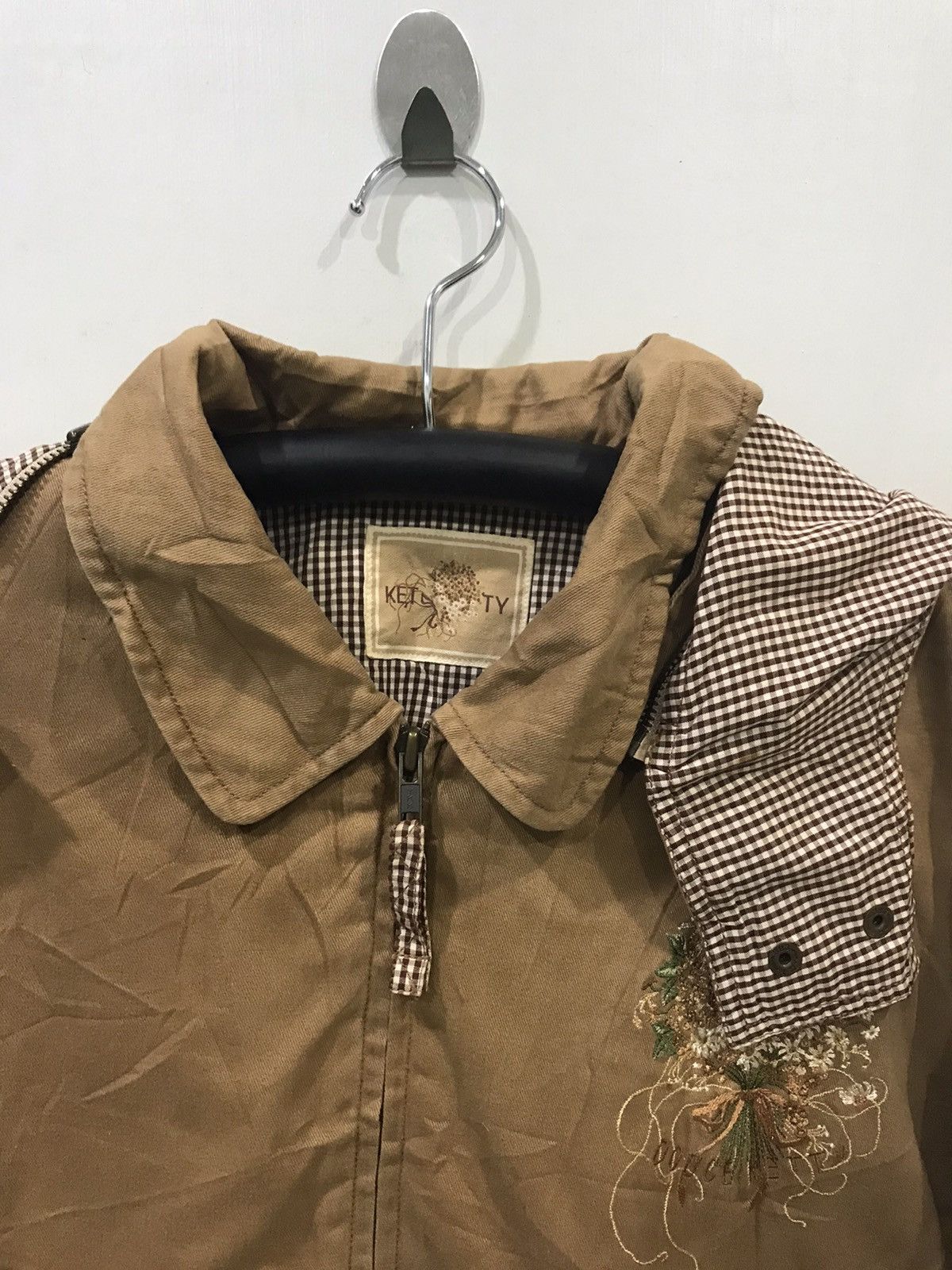Designer KETTY Japan Oversize Rare Bomber Embroidery Jacket Size US M / EU 48-50 / 2 - 2 Thumbnail