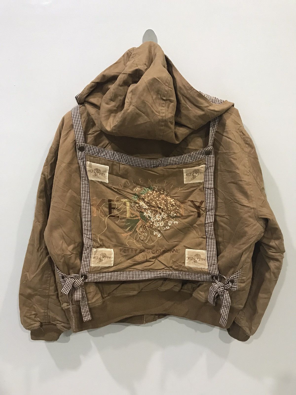 Designer KETTY Japan Oversize Rare Bomber Embroidery Jacket Size US M / EU 48-50 / 2 - 8 Thumbnail