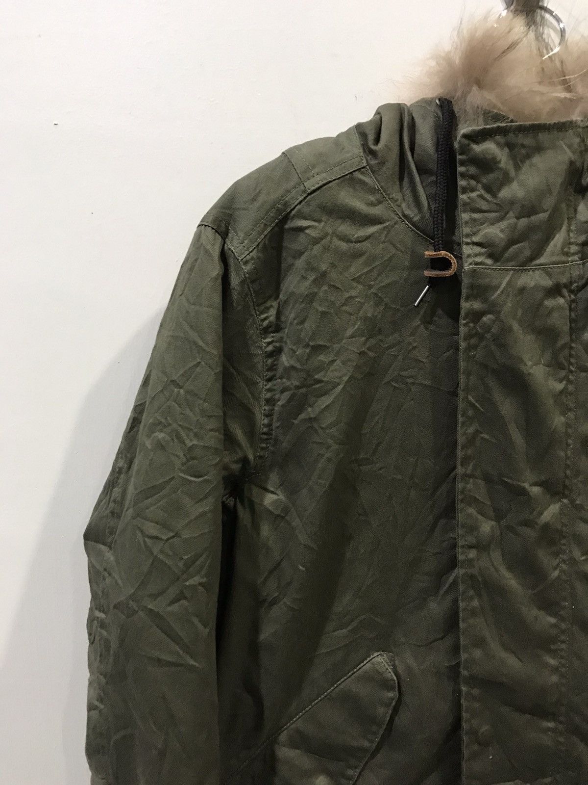 Japanese Brand RAGE BLUE Japan M65 Multipockets Fish Tail Sherpa Parka Size US M / EU 48-50 / 2 - 4 Thumbnail