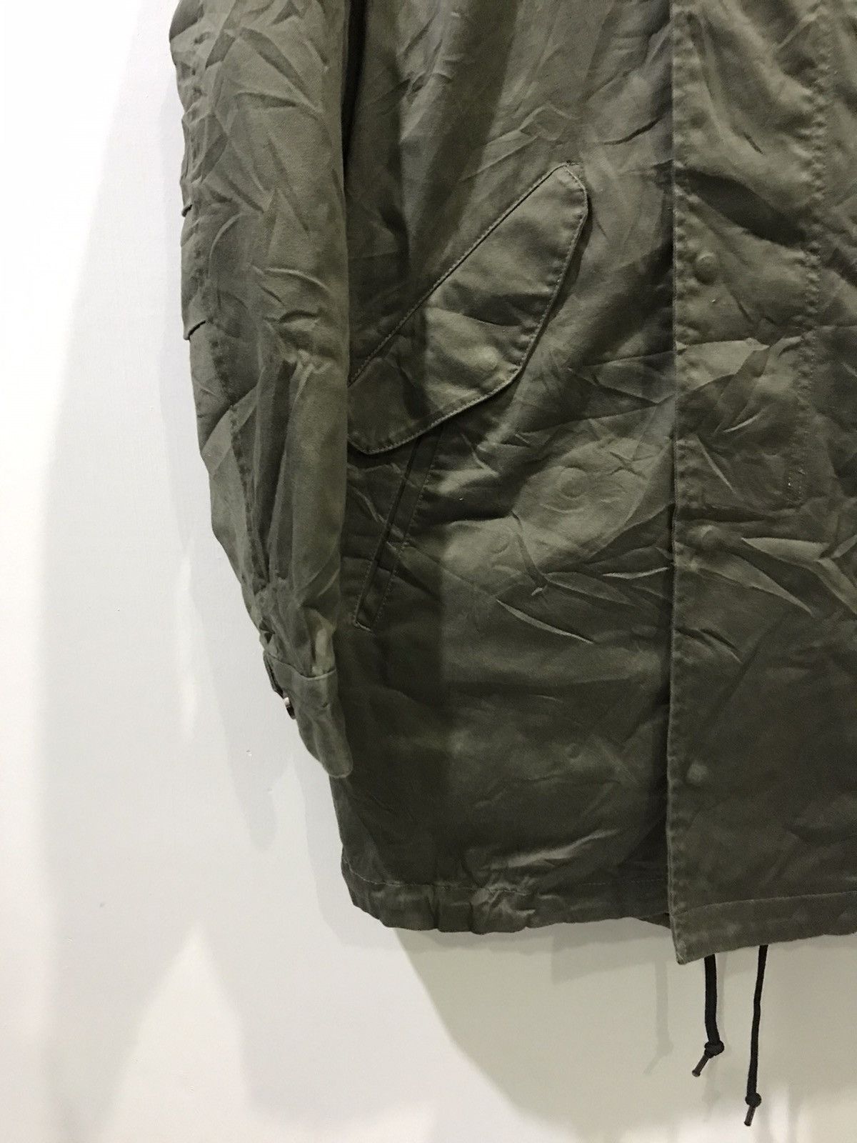 Japanese Brand RAGE BLUE Japan M65 Multipockets Fish Tail Sherpa Parka Size US M / EU 48-50 / 2 - 6 Thumbnail